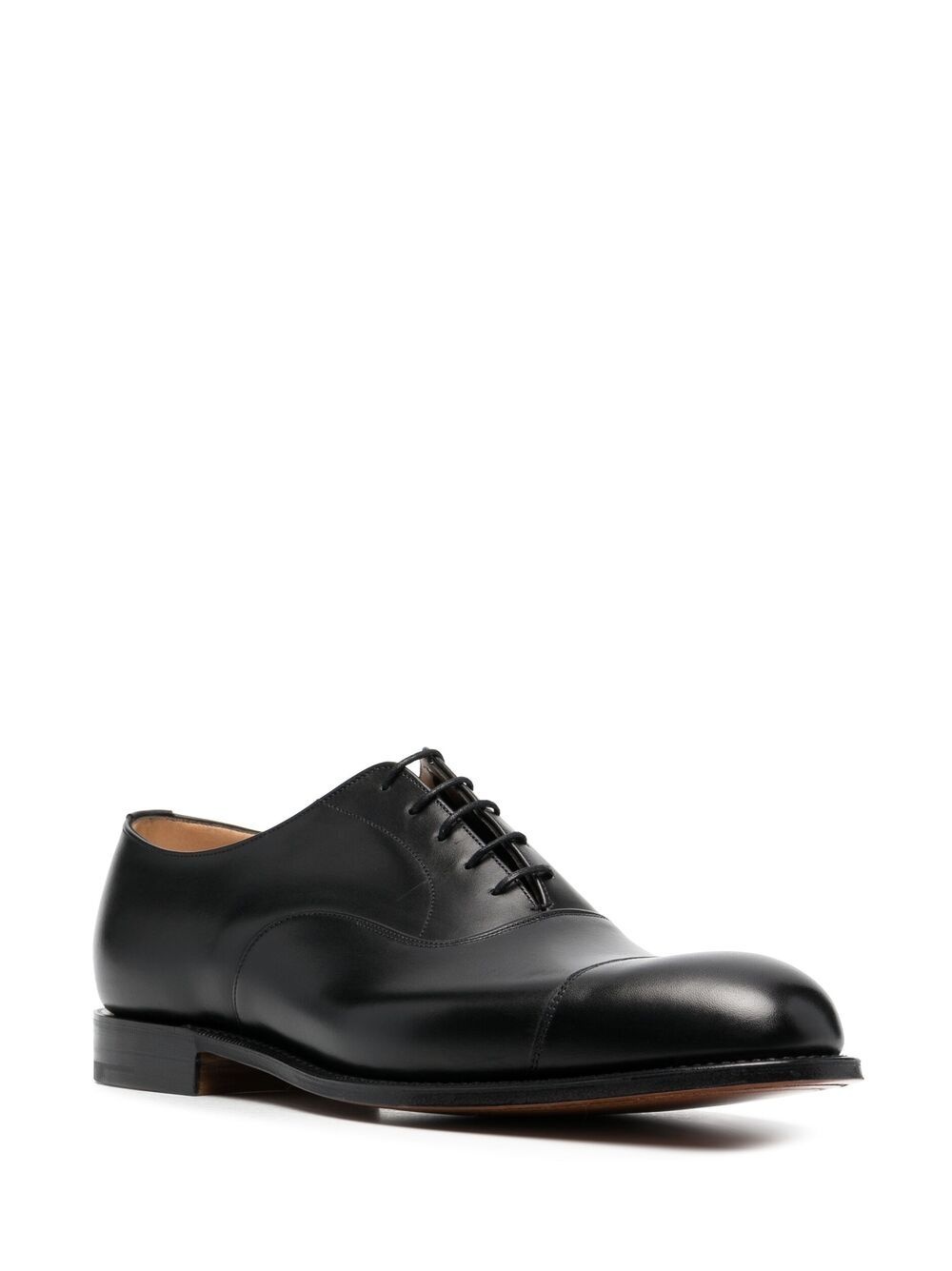 polished-finish derby shoes - 2