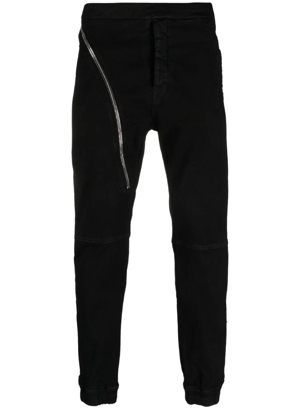 Aircut decorative-zip skinny joggers - 1