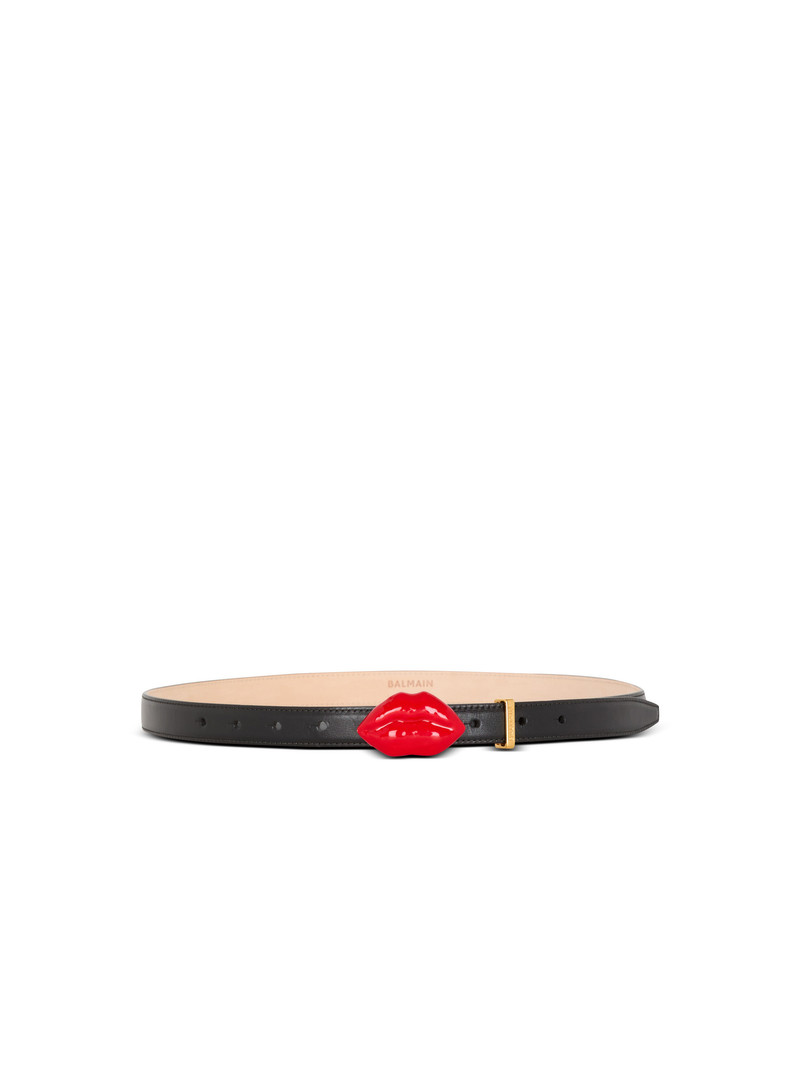 Calfskin Kiss belt 1