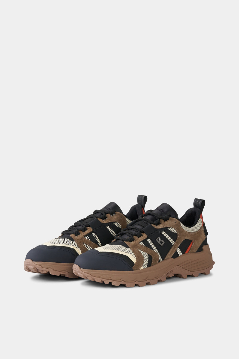 Cortina sneaker in Brown/black/off-white 3
