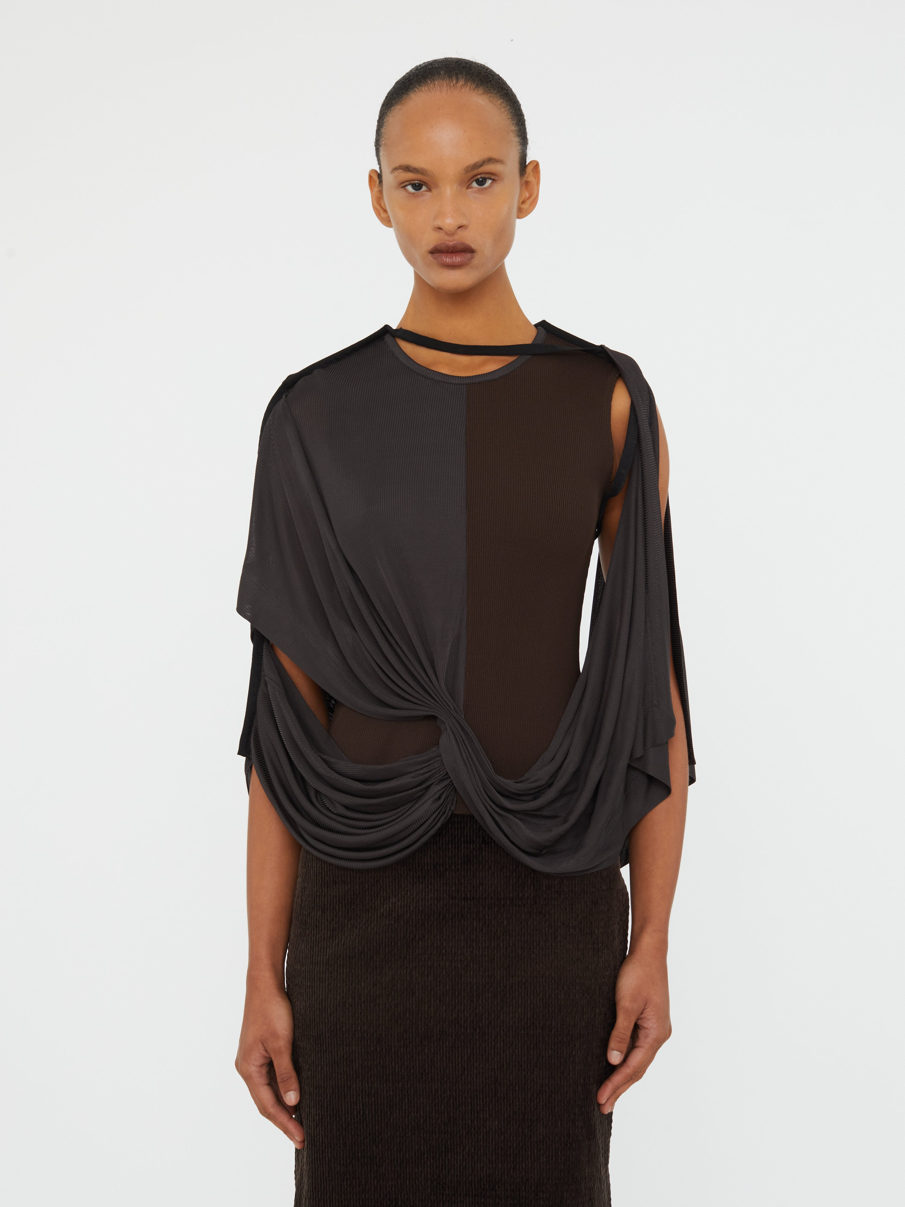 Outline Collision Dress - 4