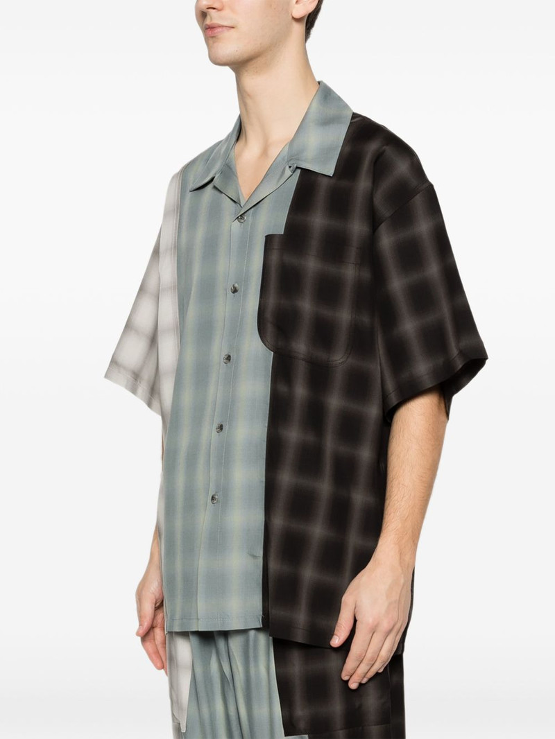 checked-pattern shirt 3
