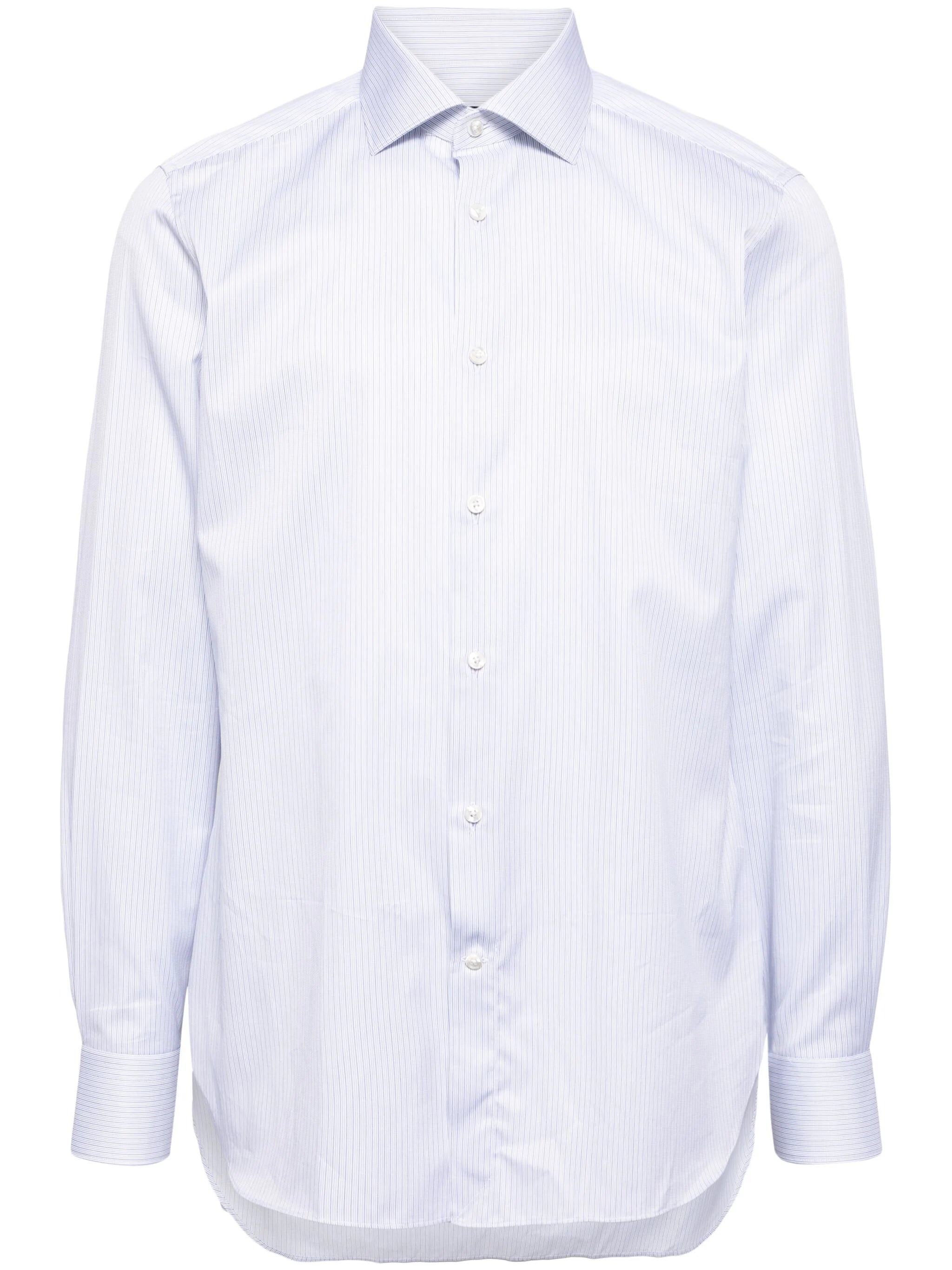 STRIPED COTTON SHIRT - 1