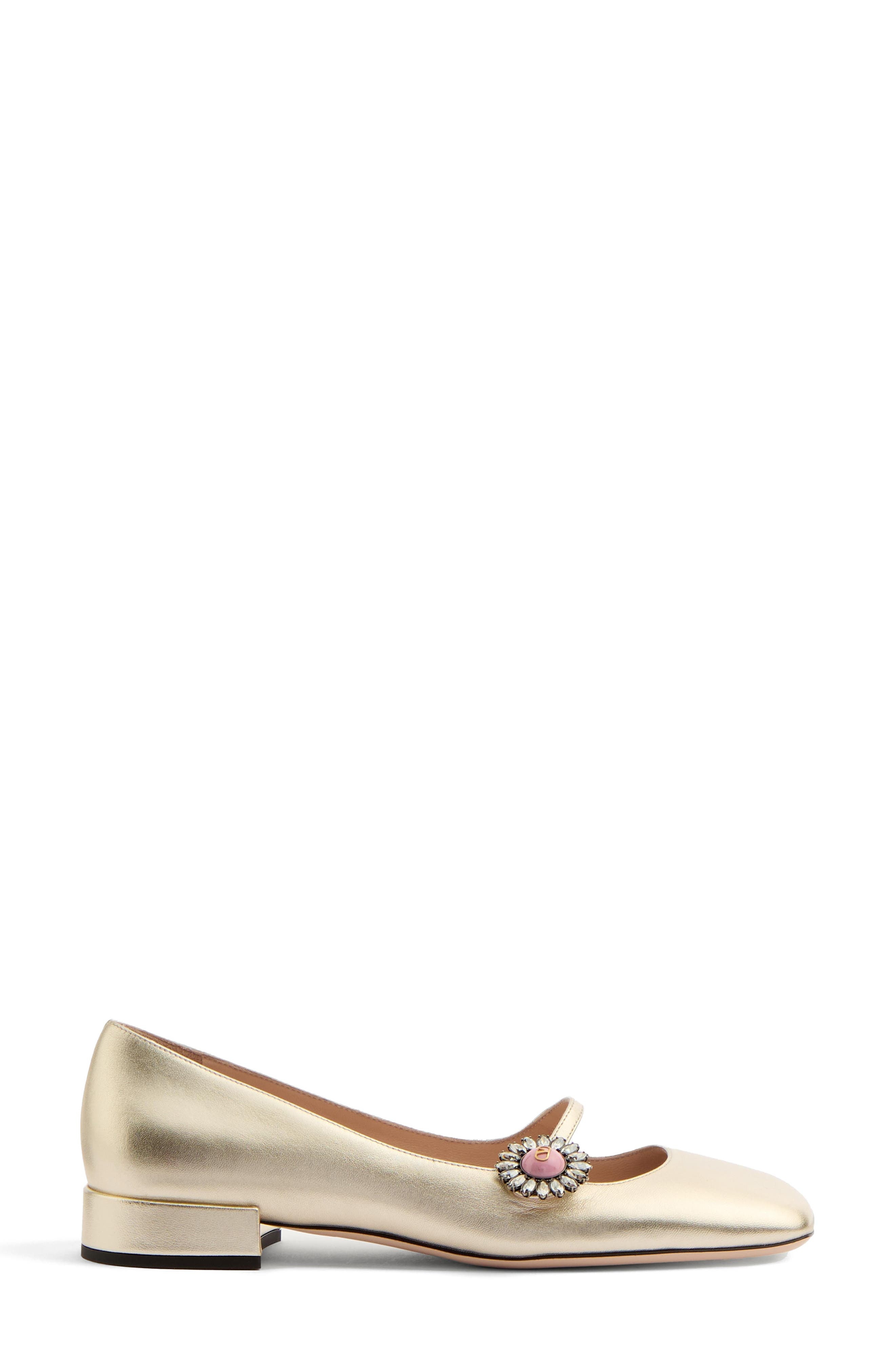 Valentino Garavani Preshoes Ballerina Mary Jane (Women) in Platinum at Nordstrom - 2