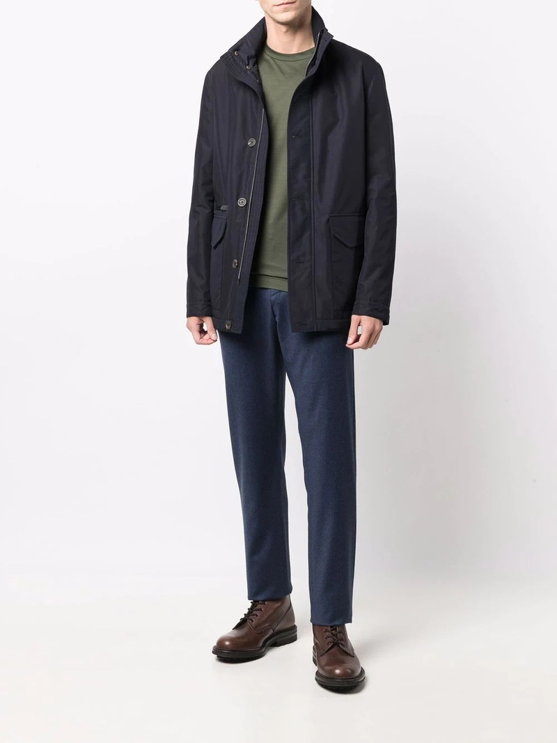 Canali wool track pants outlook
