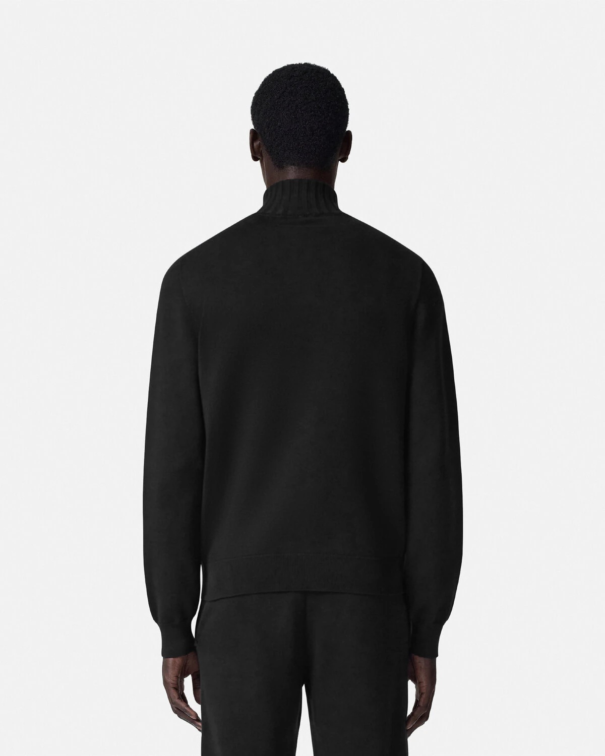 Cashmere-Blend Knit Zip Sweater - 5