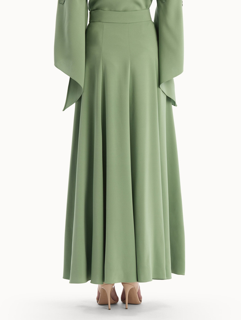 SILK GEORGETTE MIDI SKIRT 3