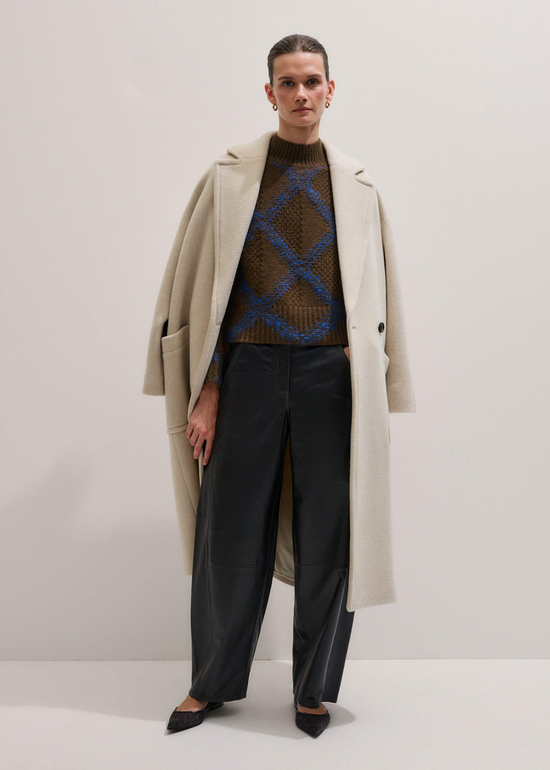 Straight Argyle Sweater 8