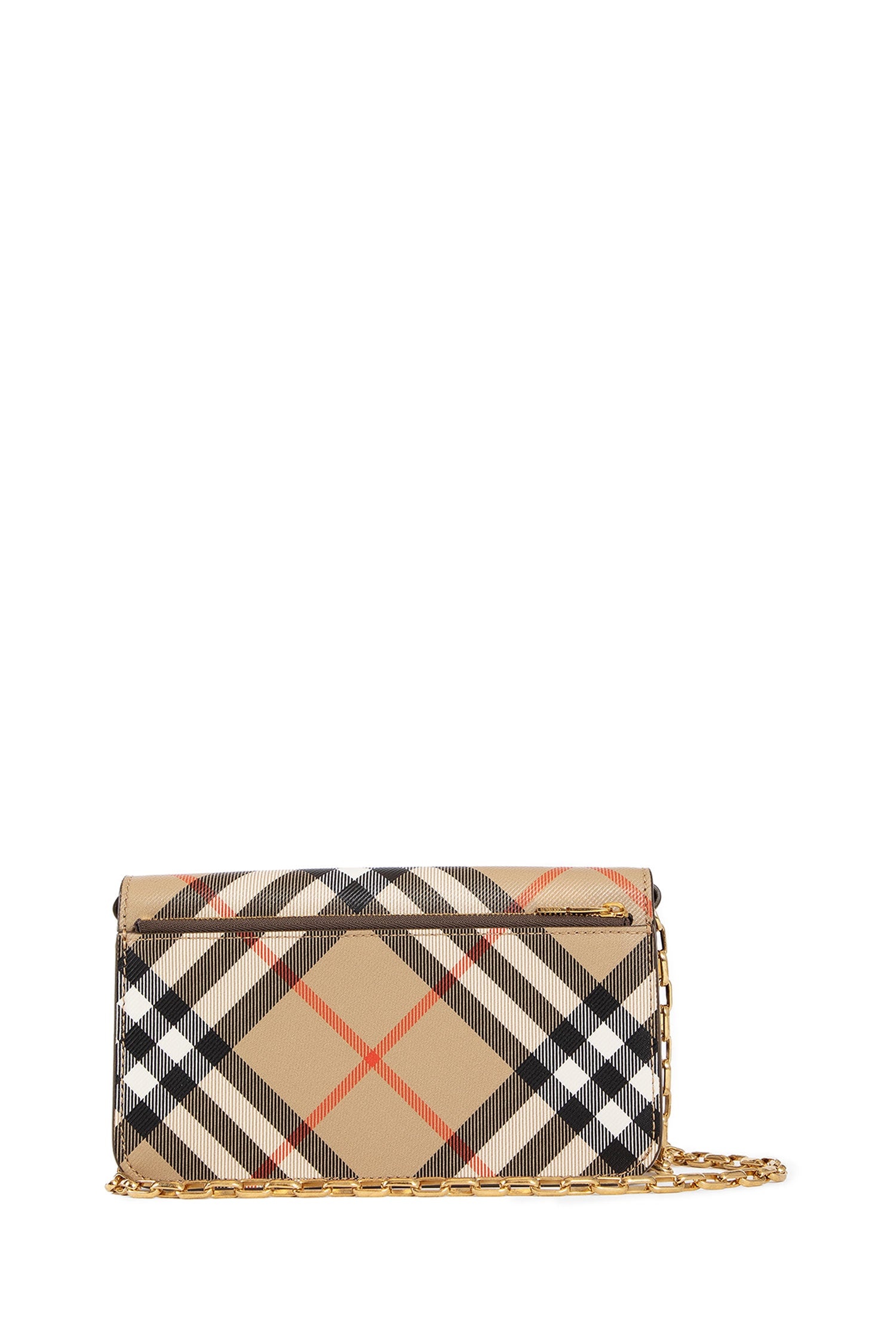 Burberry Check-Chain-Strap-Wallet | antonioli | REVERSIBLE
