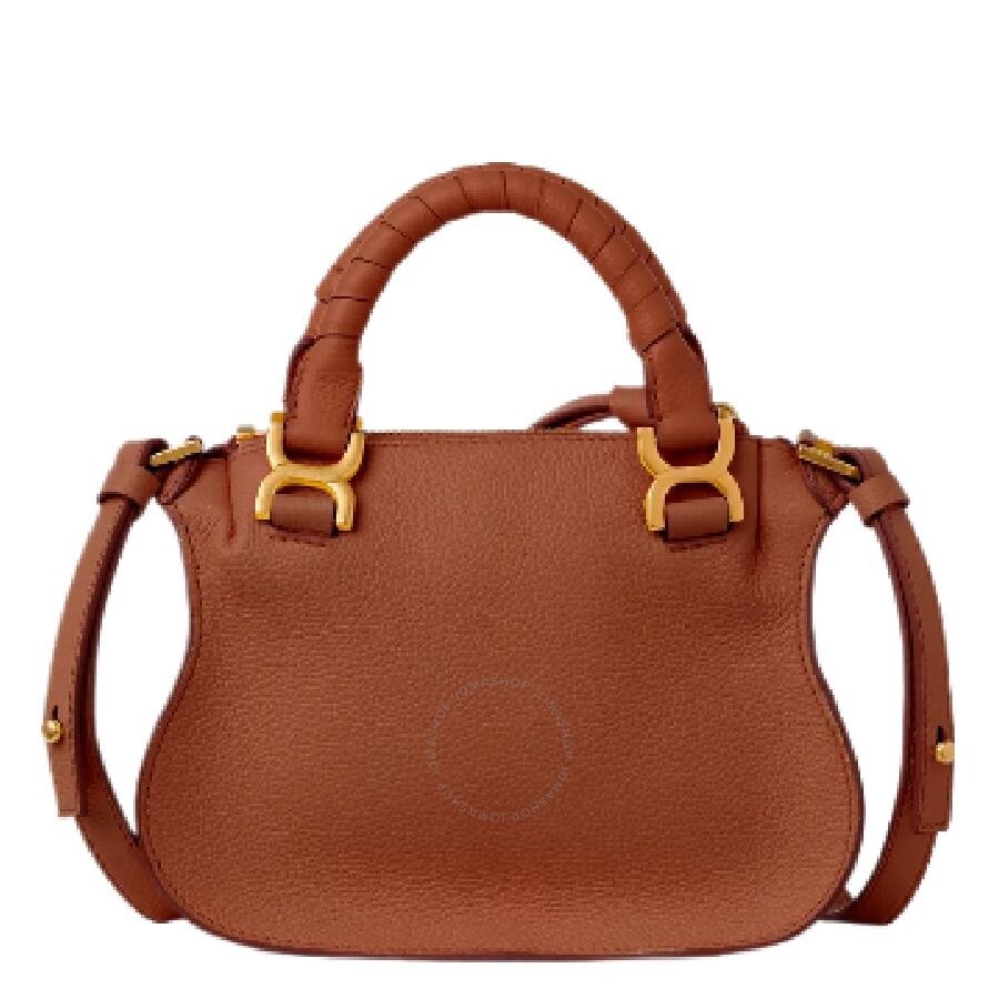 Chloe Marcie Mini Double Carry Leather Bag - 2