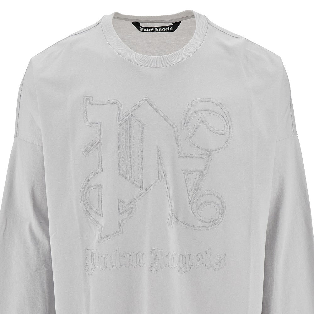 MONOGRAM STATEMENT OVERSIZED T-SHIRT - 2