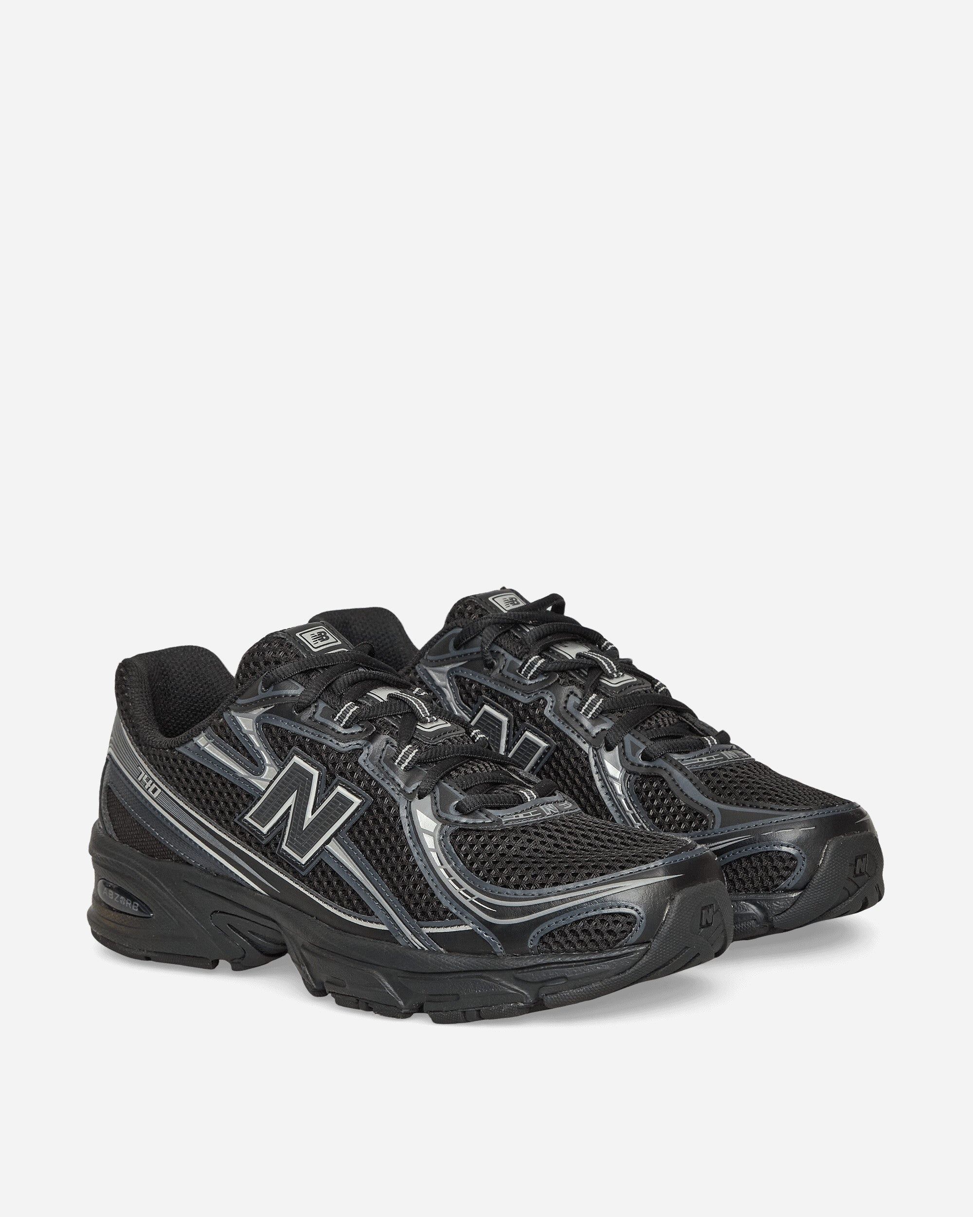 740 Sneakers Black / Silver Metallic - 2