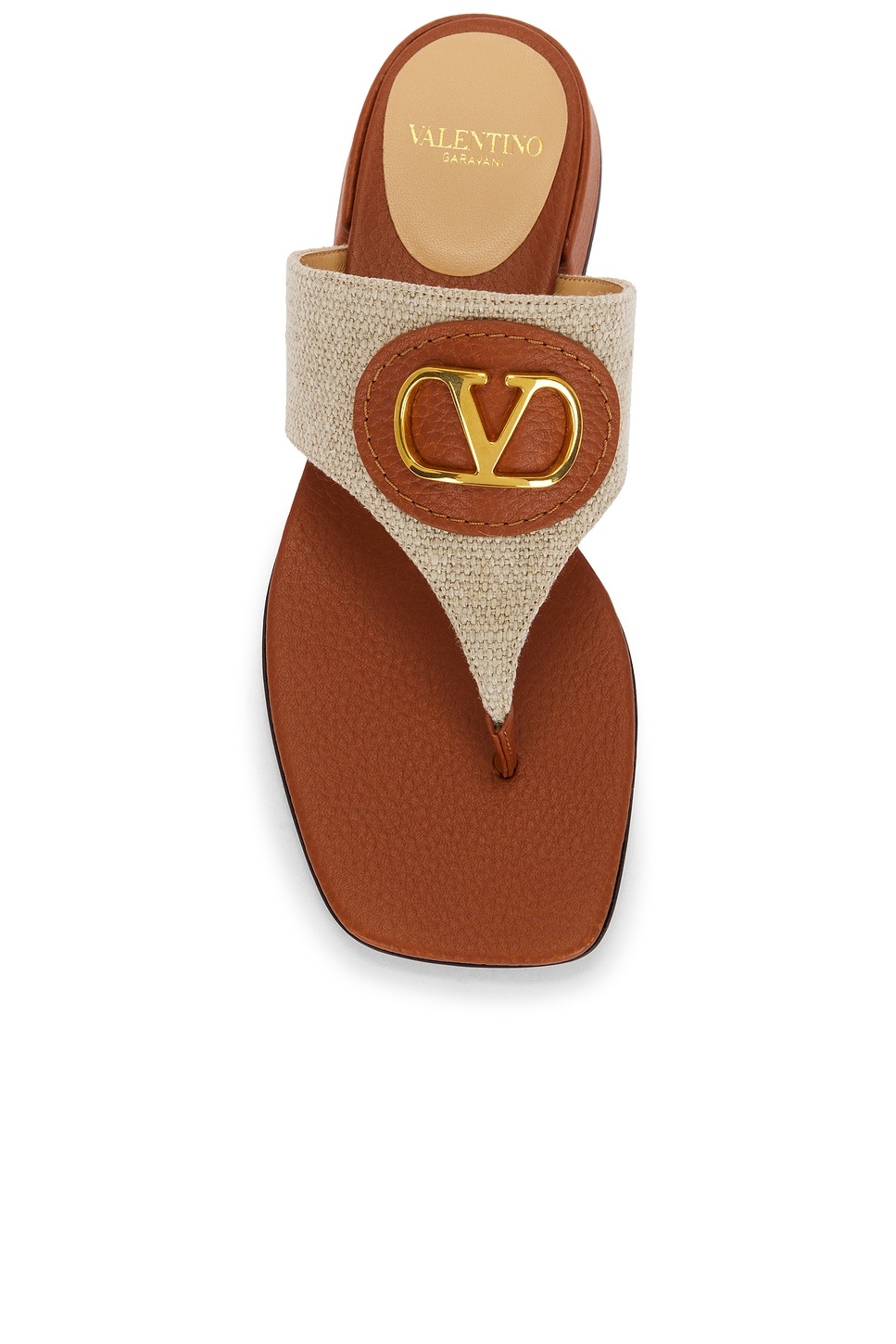 V Logo Signature Thong Sandal - 4