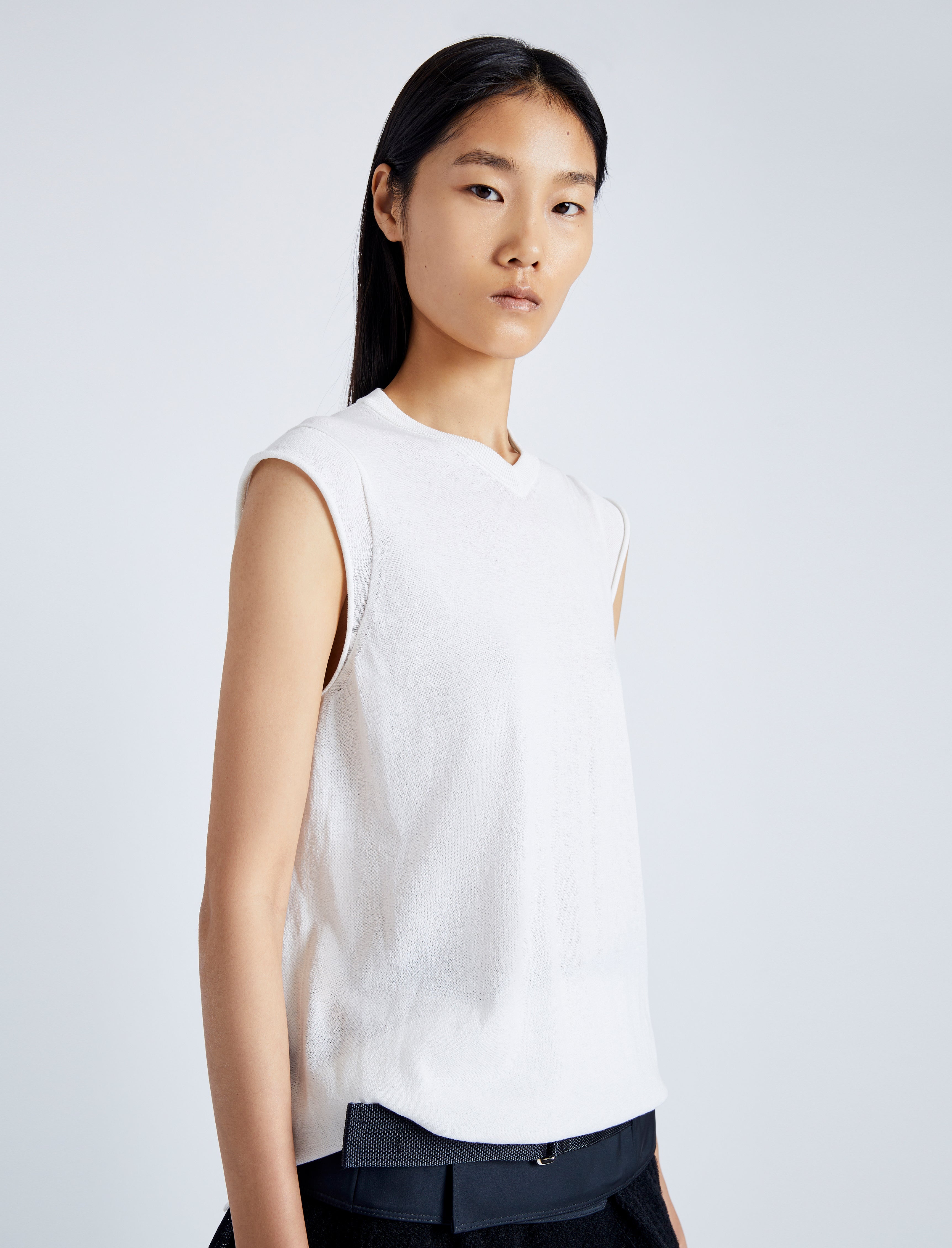 Morgan Sweater in Cotton Silk - 6