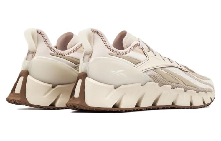 (WMNS) Reebok Zig Kinetica 3 'Stucco Boulder Beige' 100033729 - 4