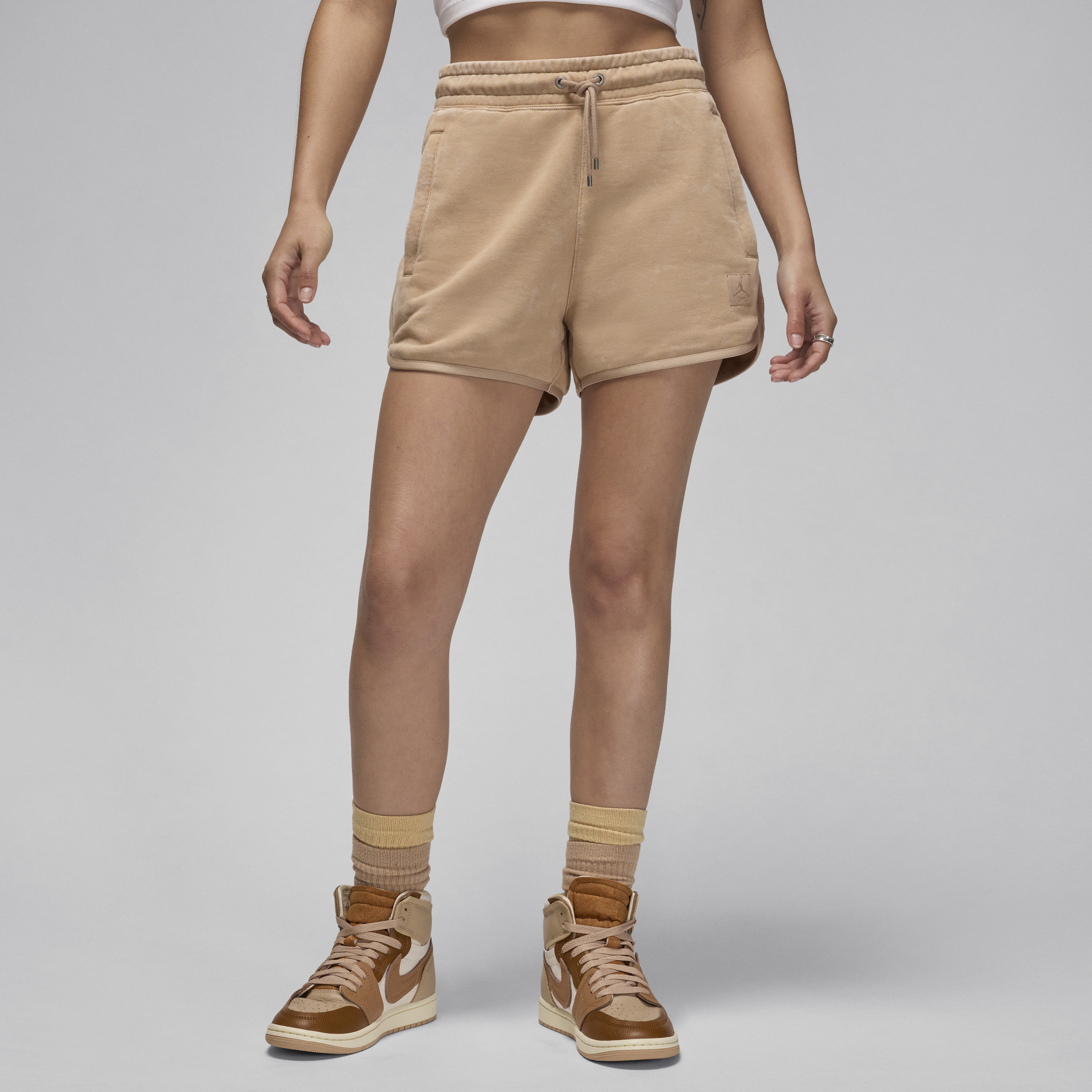 Women's Jordan Flight Fleece Shorts - 1