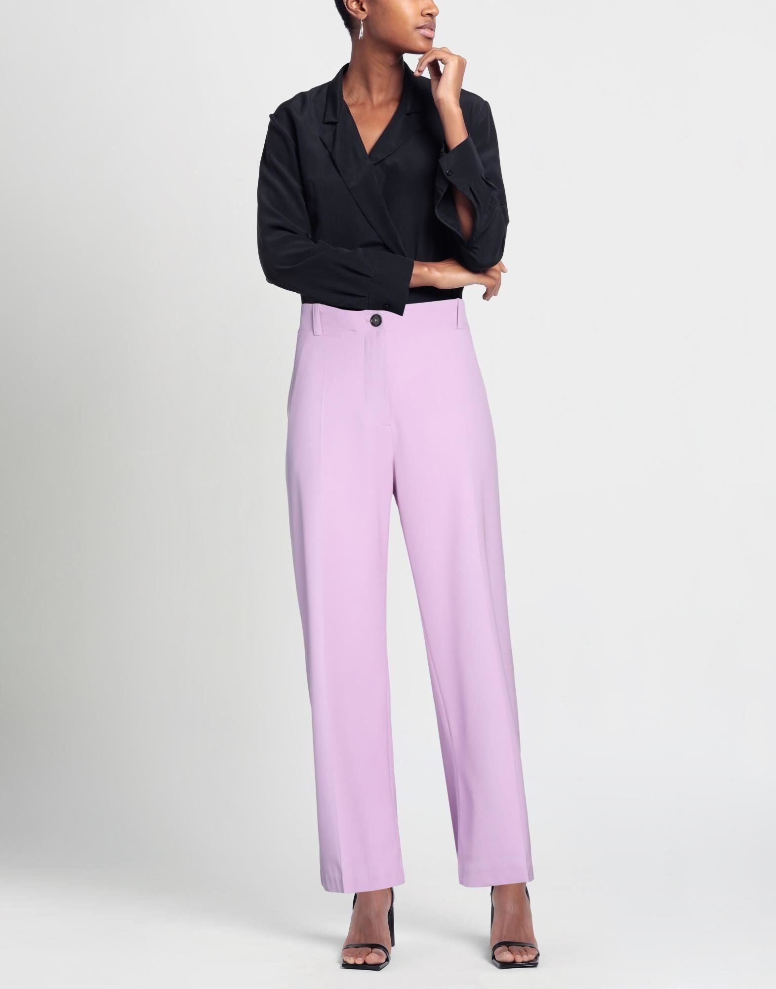 Light purple Women's Casual Pants - 2