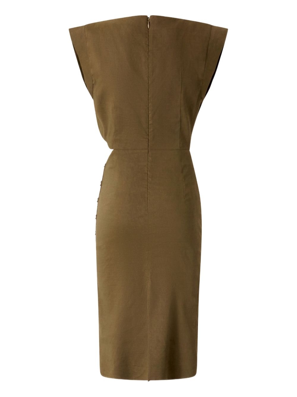 cap-sleeve dress - 2