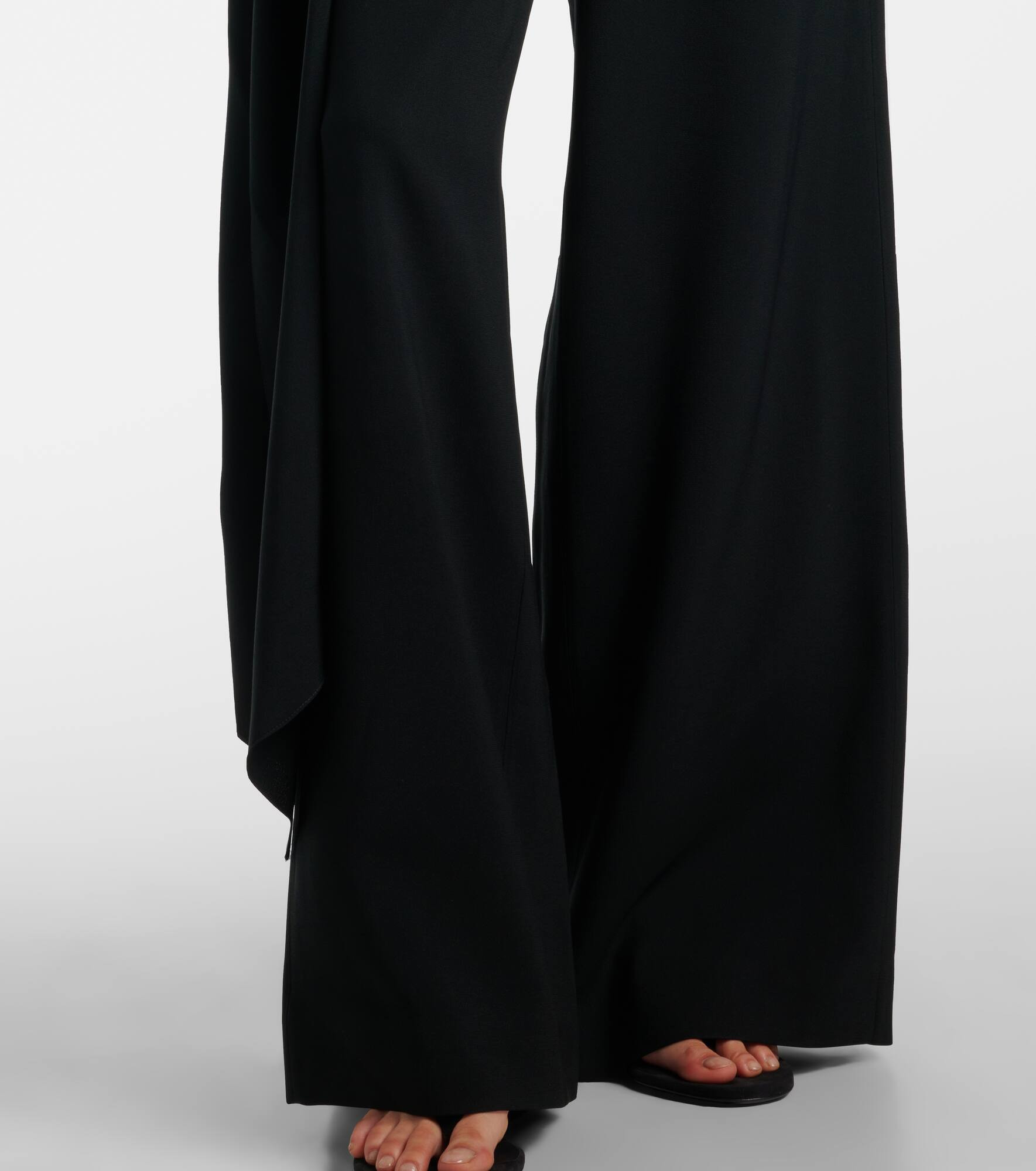 Tie gathered jersey jumpsuit - 7