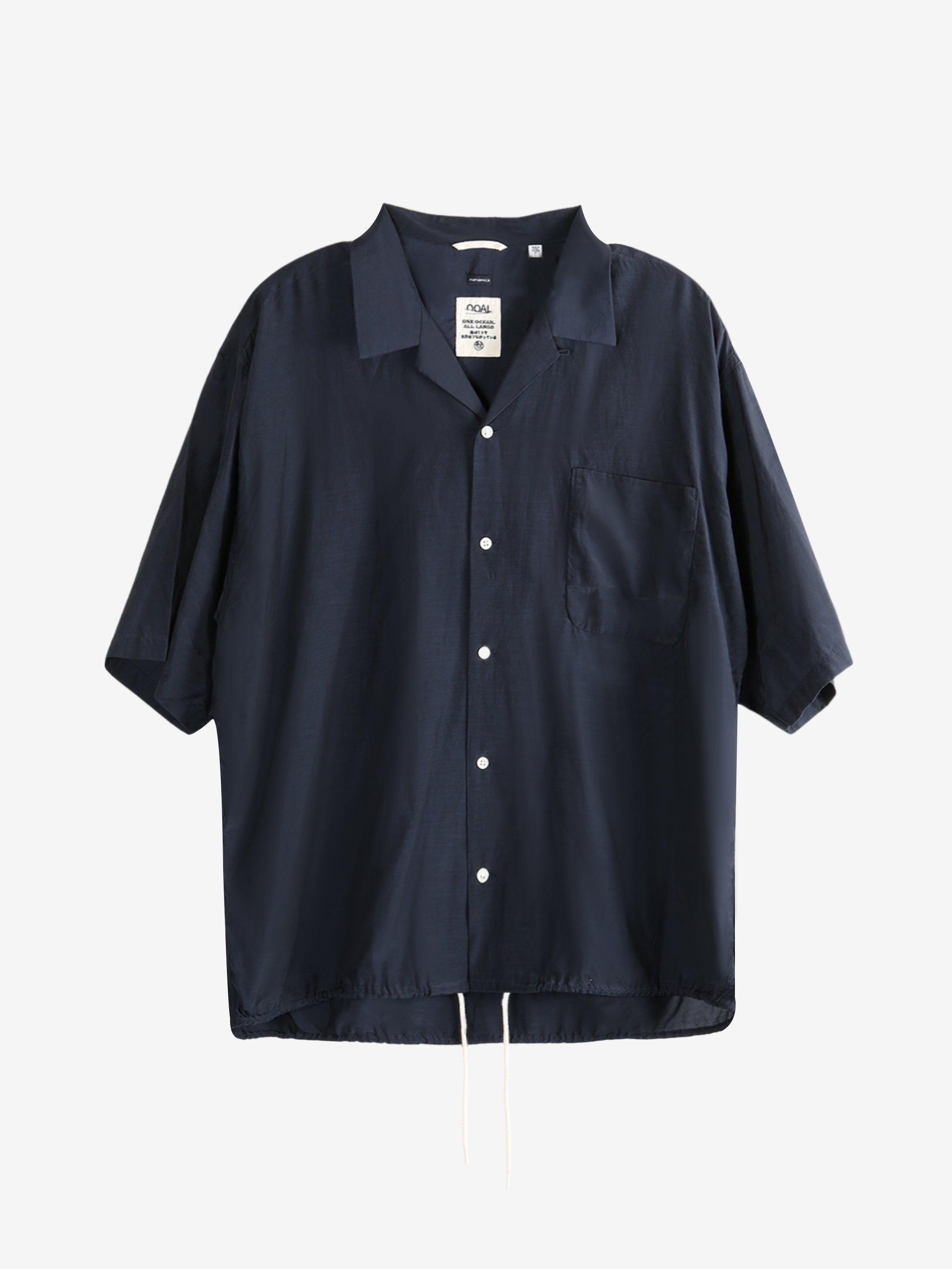 NANAMICA - Men Open Collar Shirt - 4
