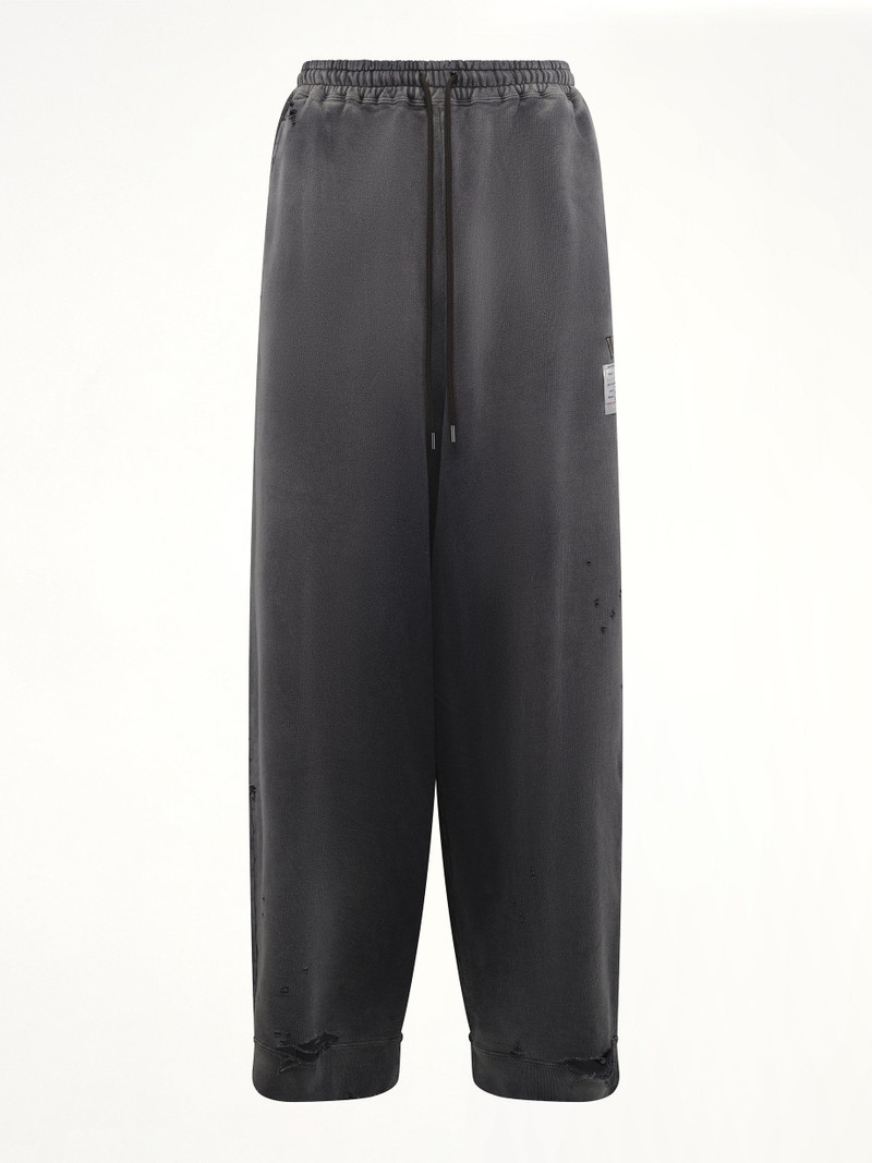 Maison MIHARAYASUHIRO Sun Faded Pants in Black outlook