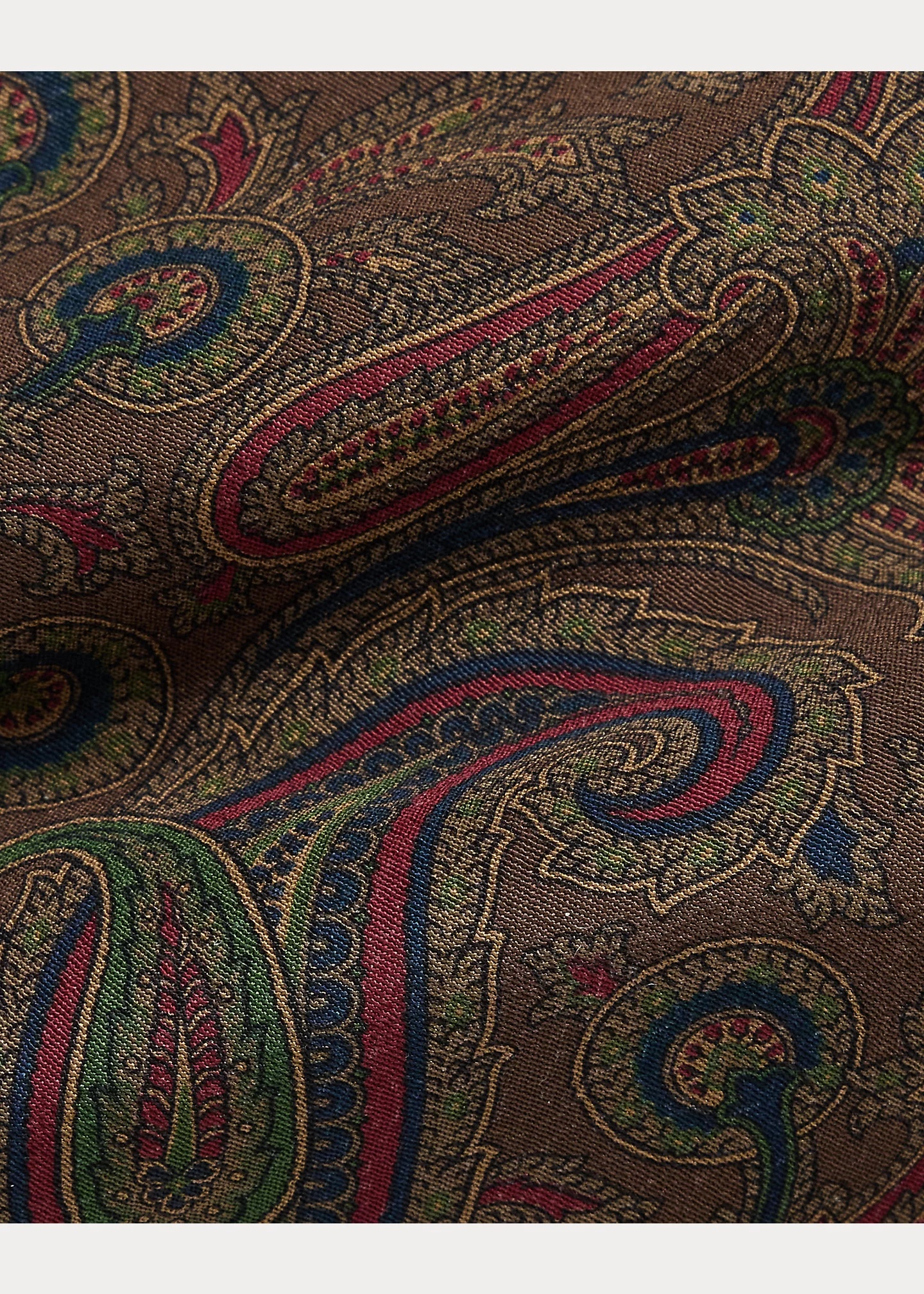 Handmade Paisley Silk Twill Tie - 3