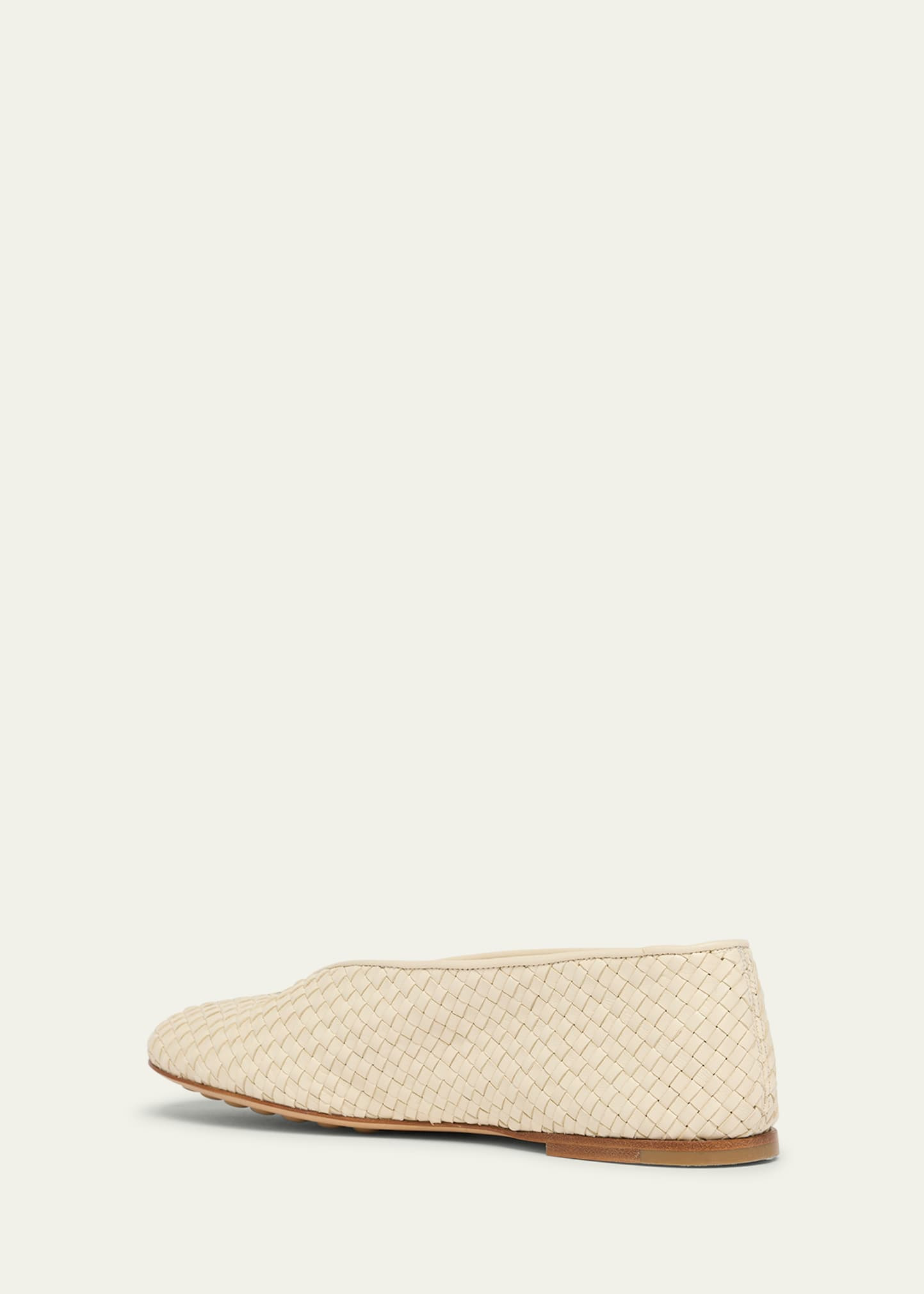 Rosa Merino Shearling Ballerina Flats - 2
