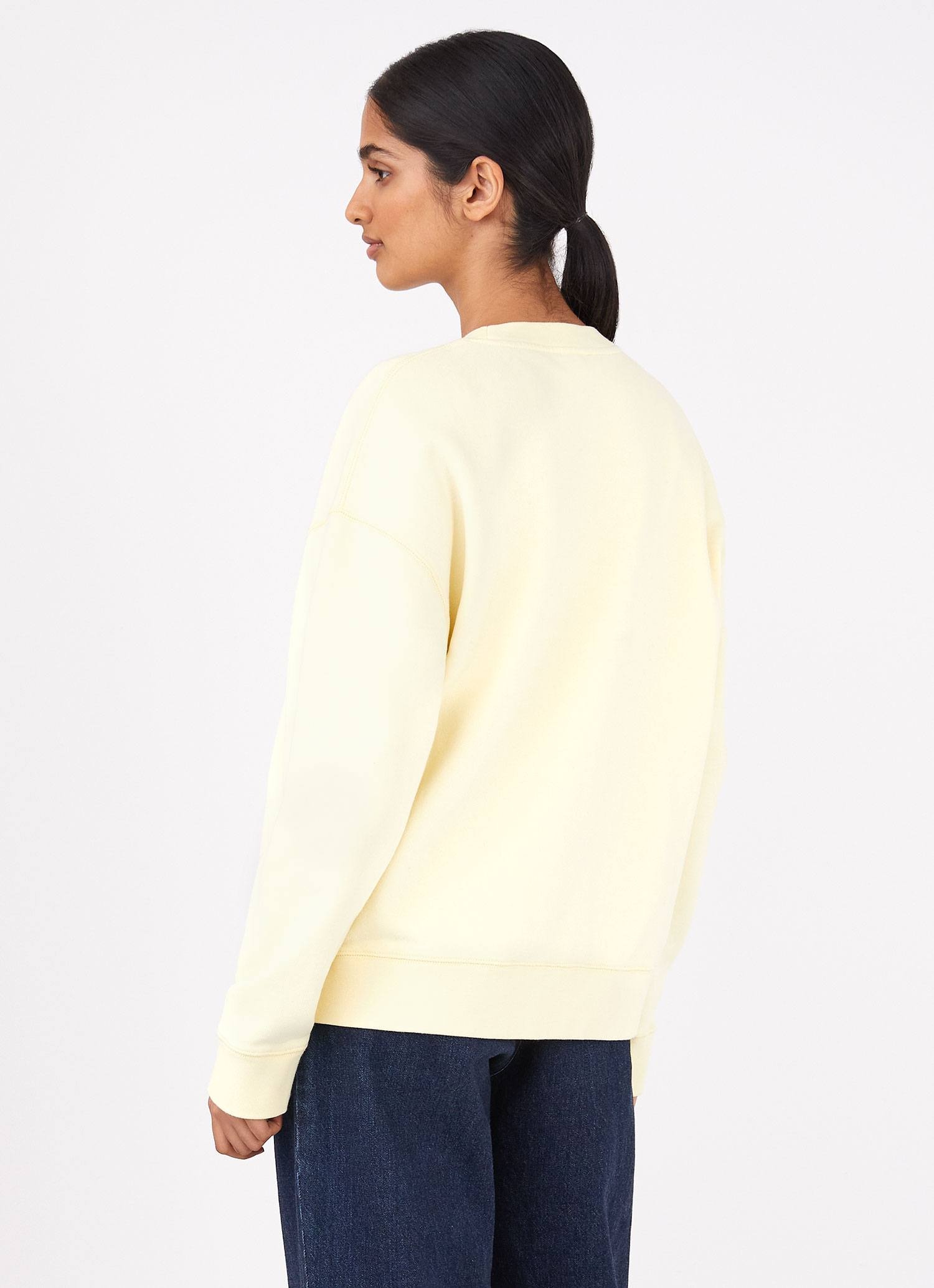Relaxed Loopback Sweatshirt - 4