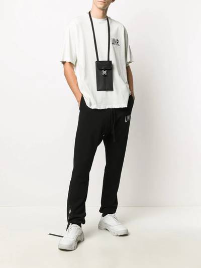 Unravel drop-crotch track pants outlook