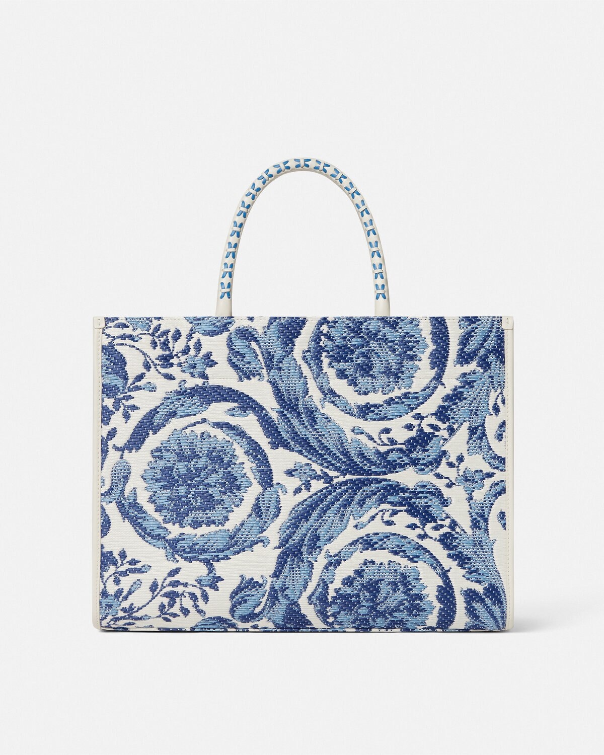 Barocco Athena Raffia Medium Tote Bag - 5