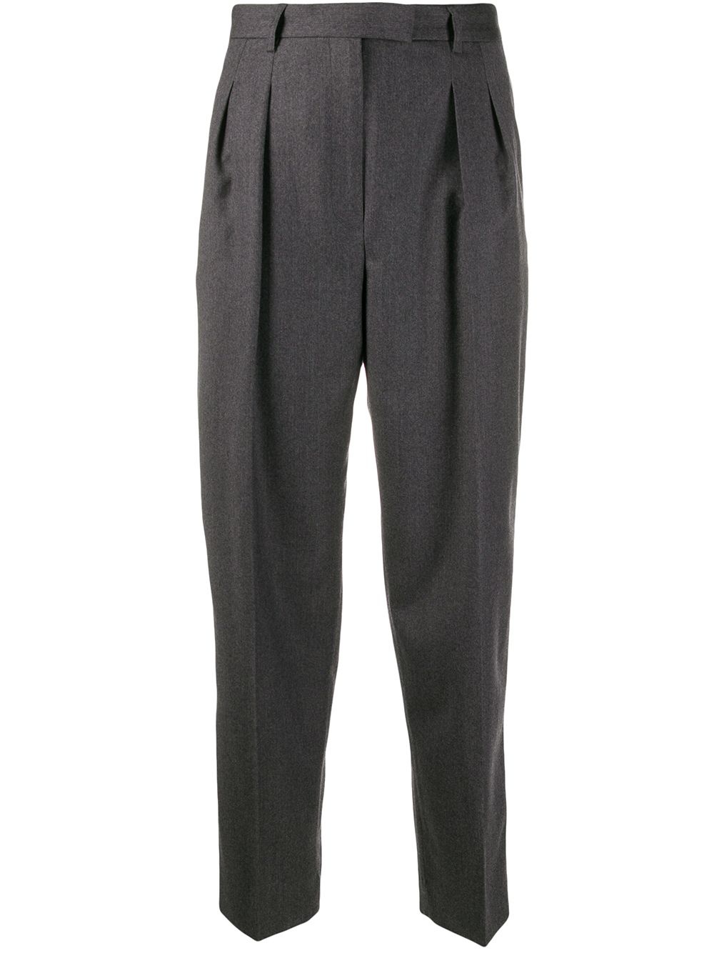 cropped tailored-style trousers - 1