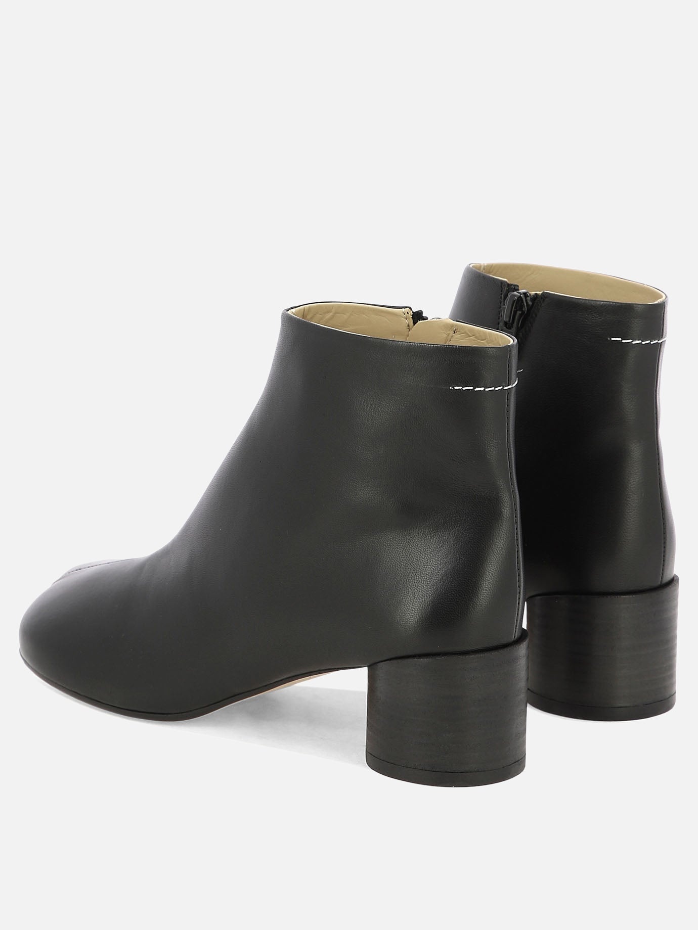 MM6｜ (SM6UY0074 P6631 964) MM6 Maison Margiela PREFORMED TOE ANKLE BOOTS | viettishop