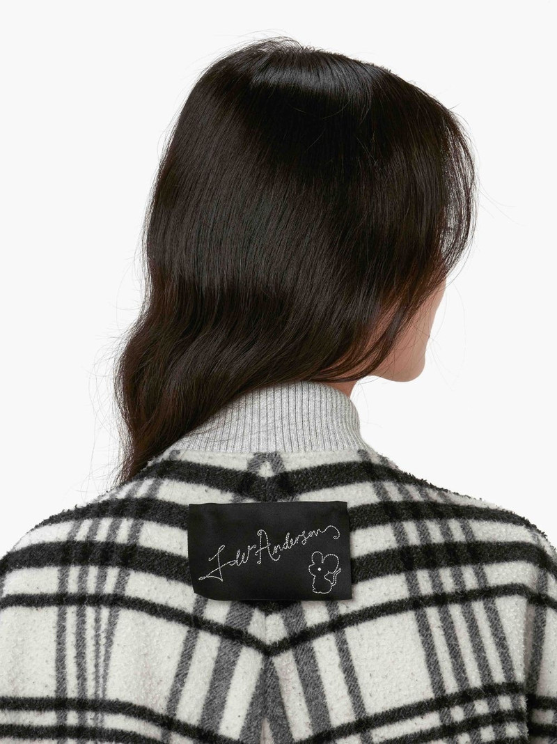 CHECK BOMBER JACKET 6