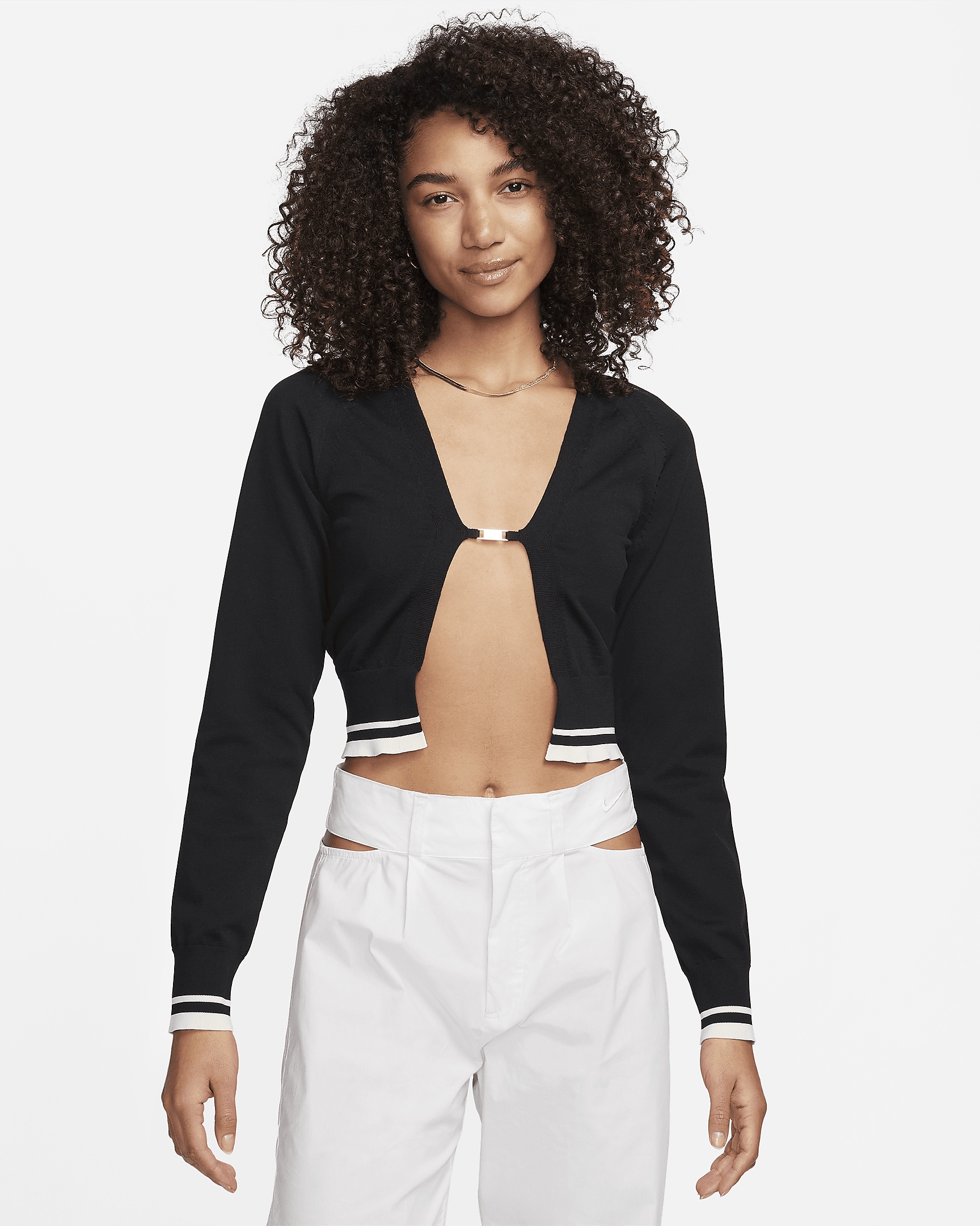 Nike Sportswear Women's Long-Sleeve Knit Cardigan - 1