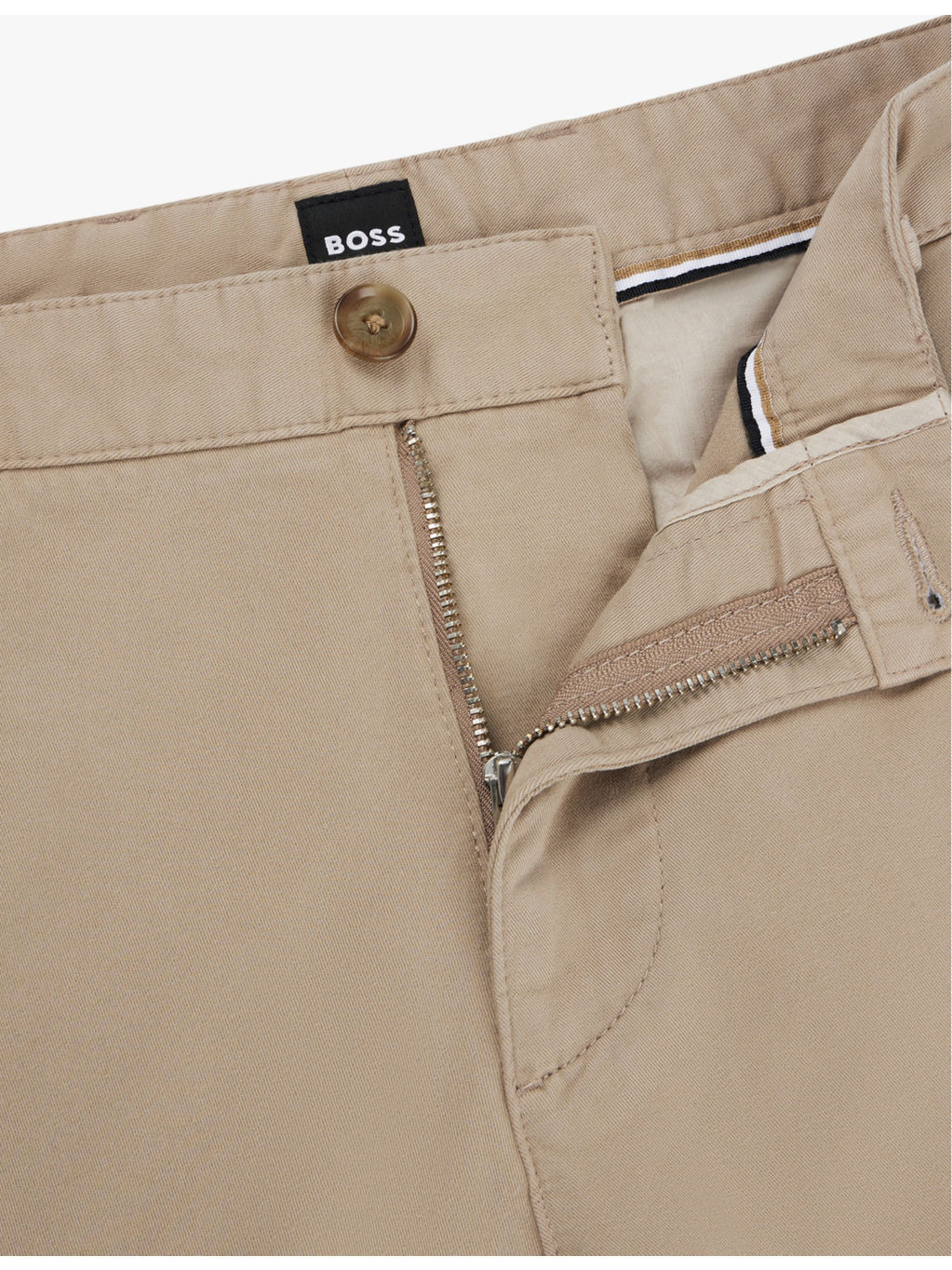Slim-fit straight-leg stretch-cotton chinos - 5