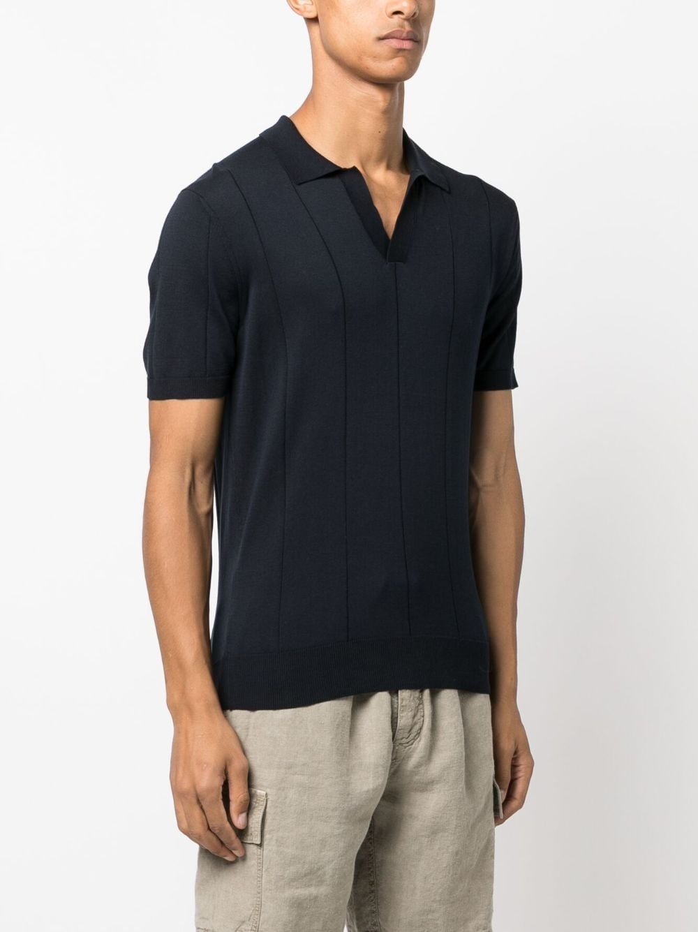 Horton silk-cotton polo shirt - 3