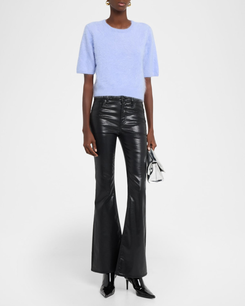rag & bone Jada Cashmere Short-Sleeve Sweater outlook