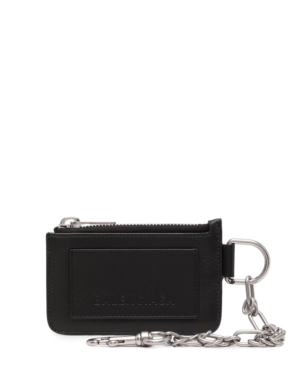 clip-on leather wallet - 1