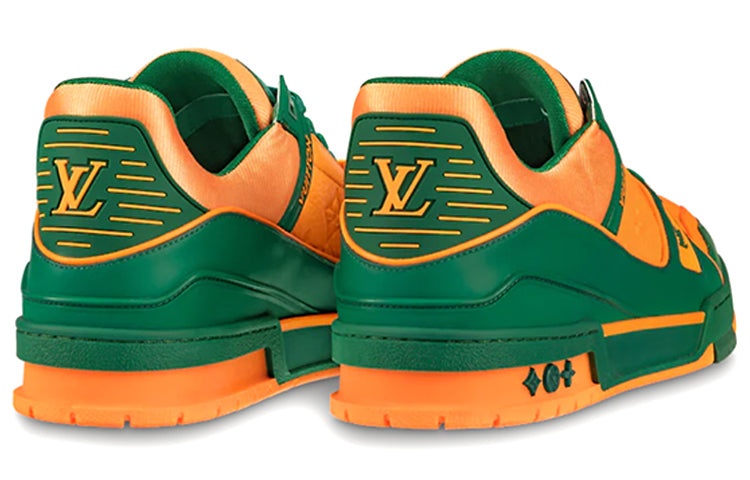 LOUIS VUITTON Trainers 'Orange Monogram with Green' 1A8WFP - 3