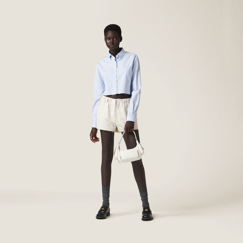 Miu Miu Gabardine Bermudas outlook
