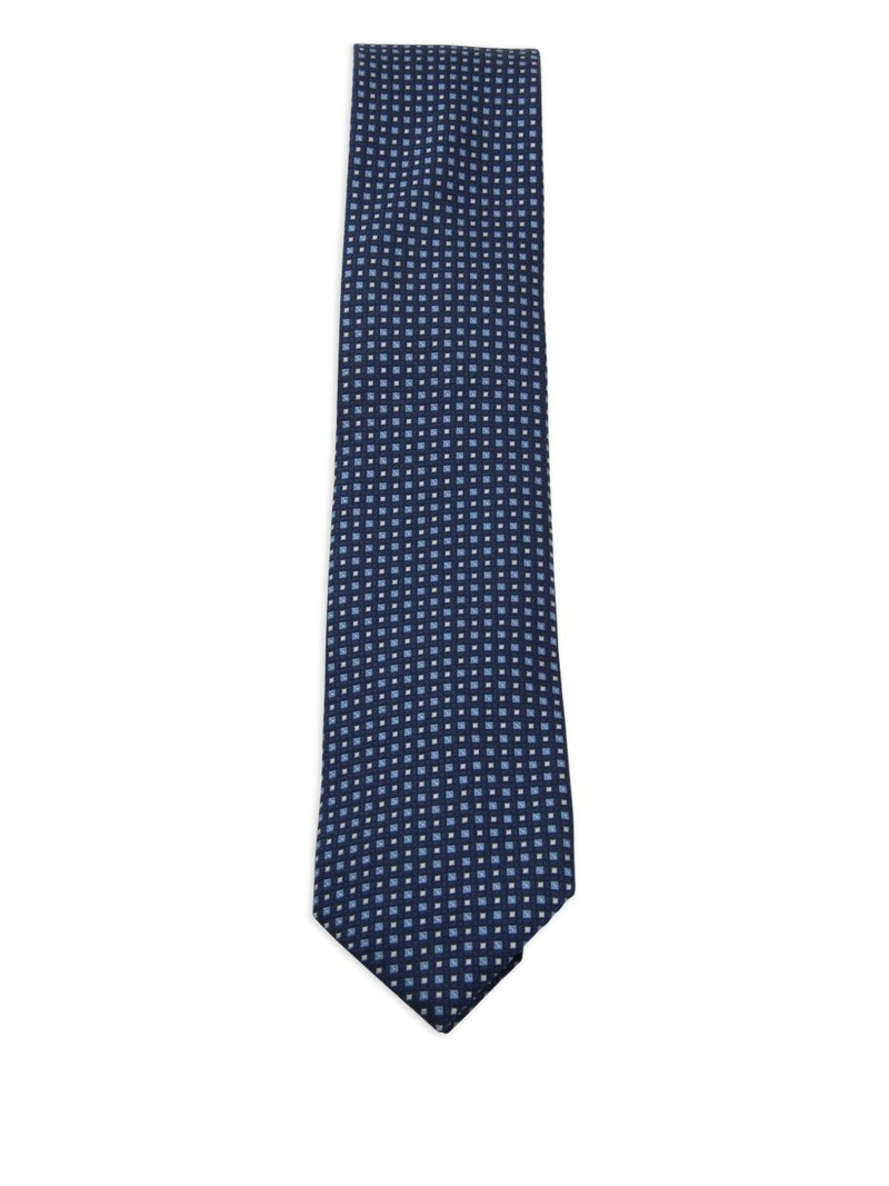 geometric-pattern tie 1