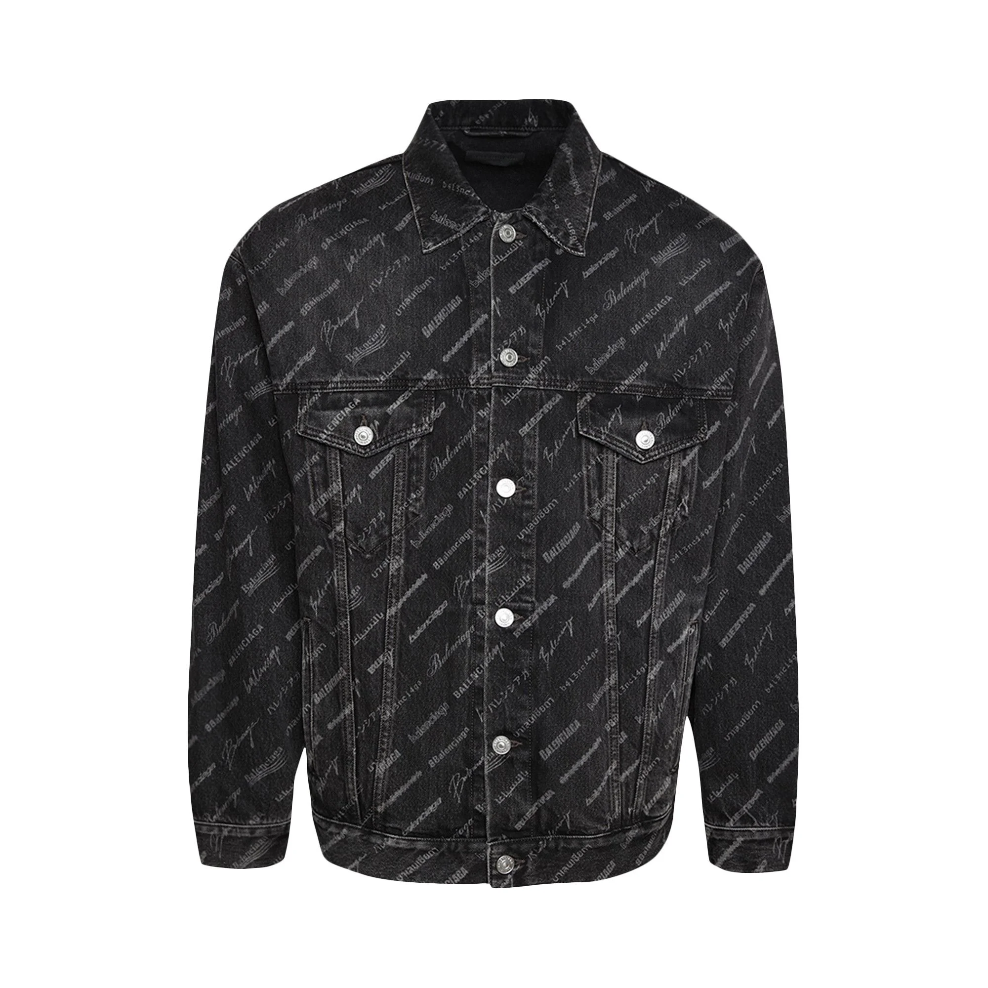 Balenciaga Jacket 'Charcoal' - 1