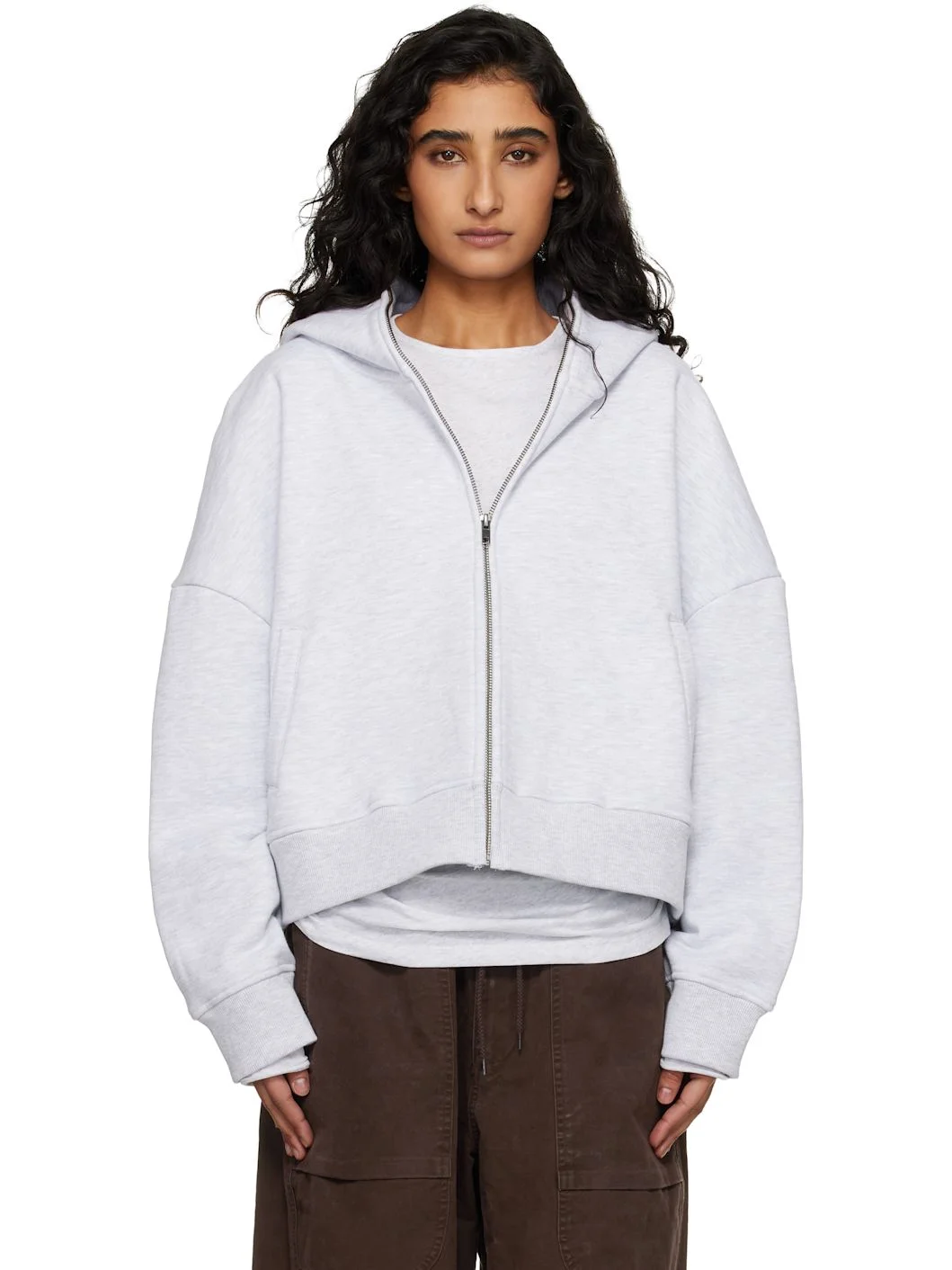 Gray Eternal Zip Hoodie - 1