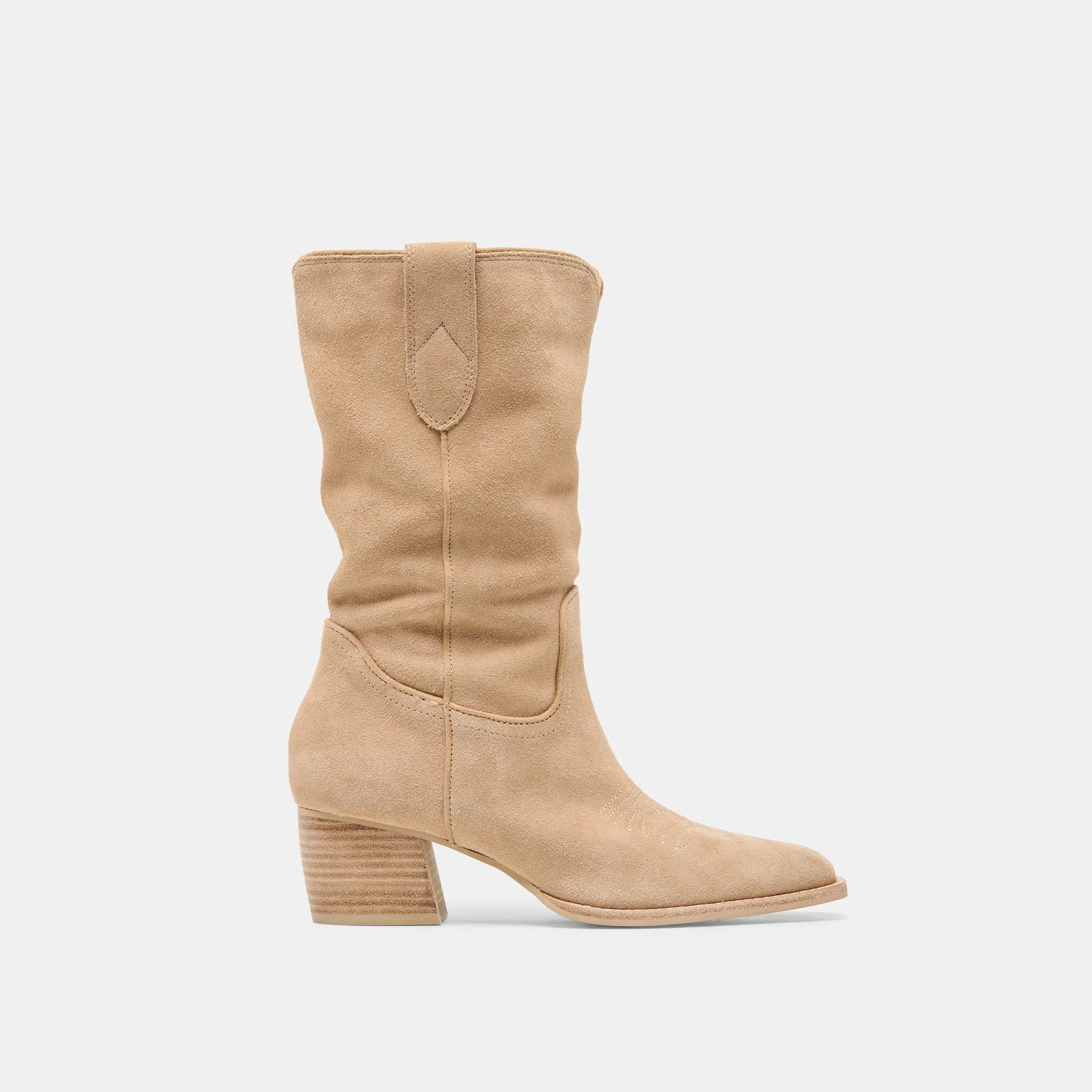 VERGIL BOOTS CAMEL SUEDE - 1