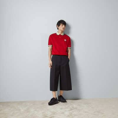 GUCCI Cotton polo shirt with Interlocking G outlook