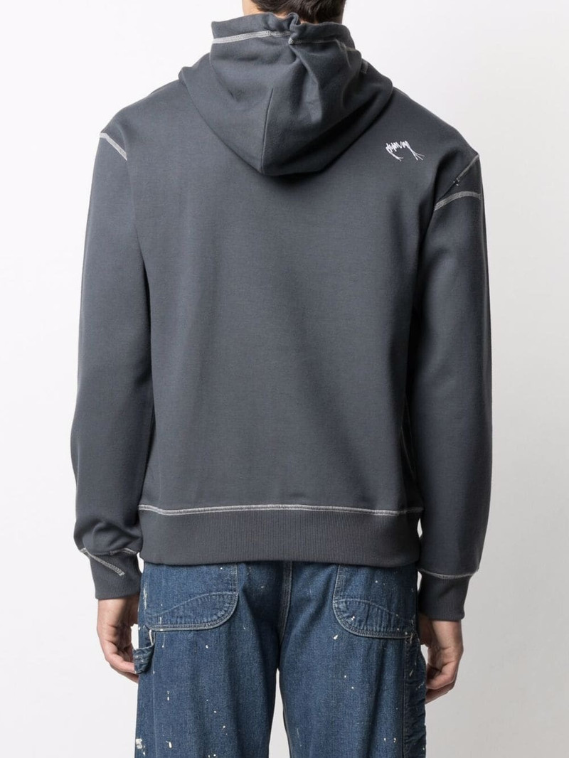 hooded jersey sweatshirt 5
