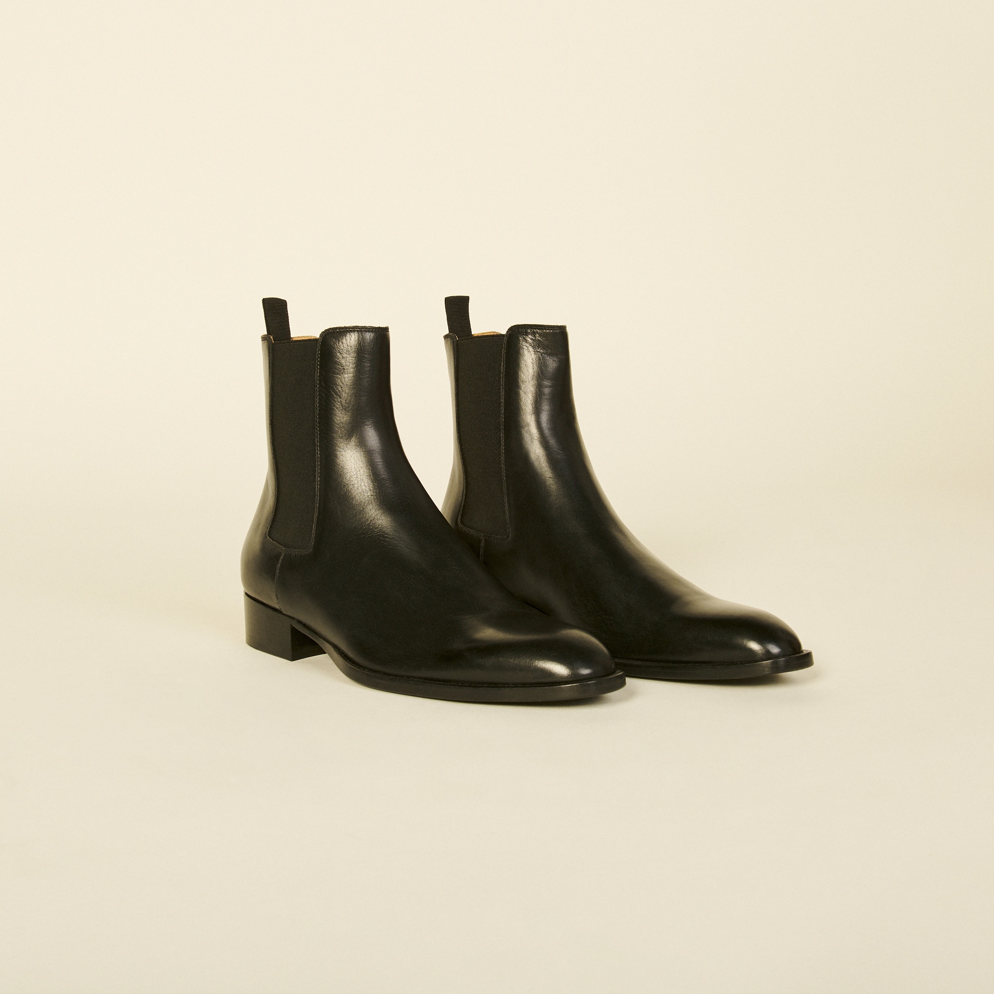 Smooth leather Chelsea boots - 1
