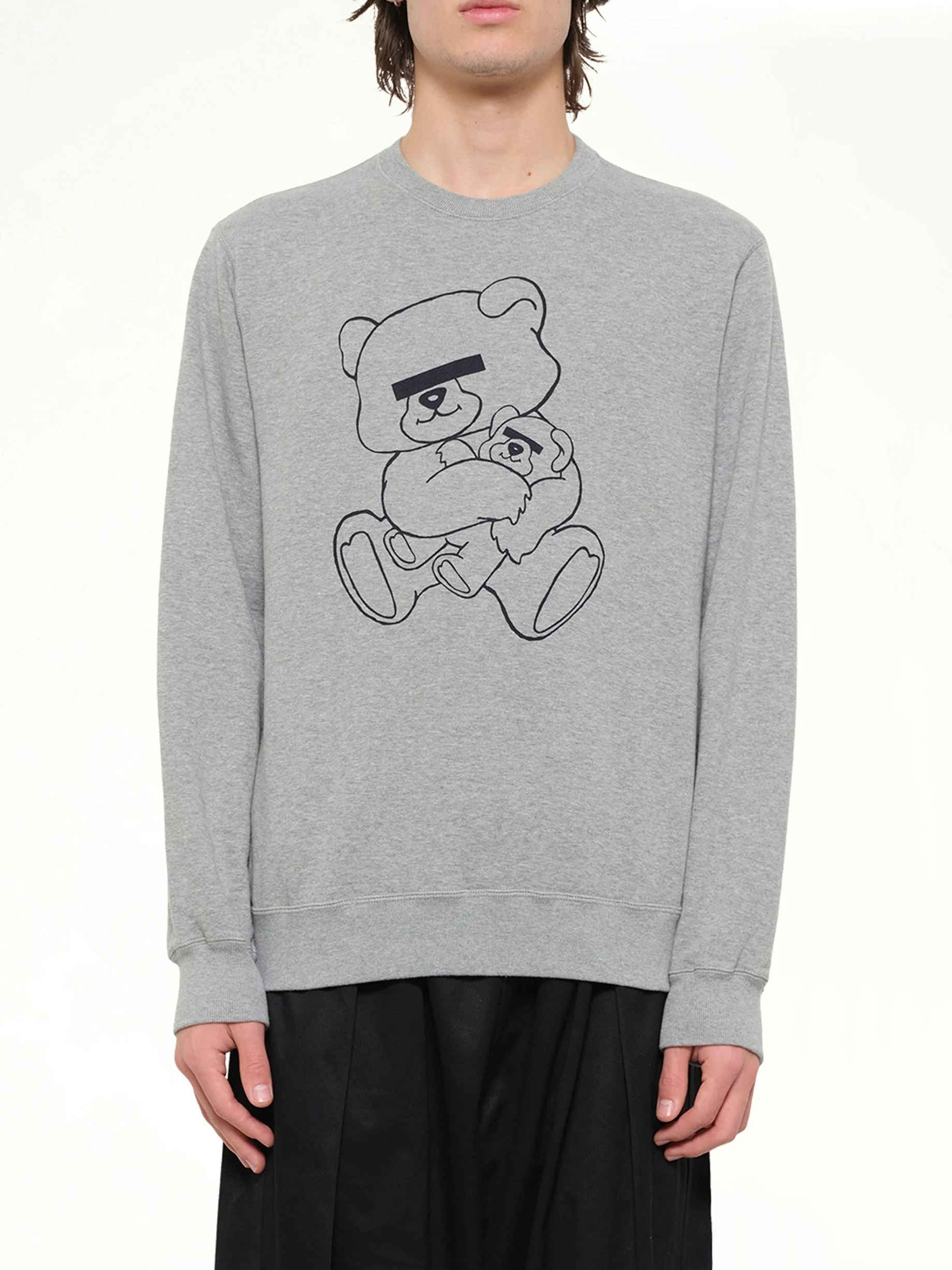 Teddy Sweatshirt in Grey - 1