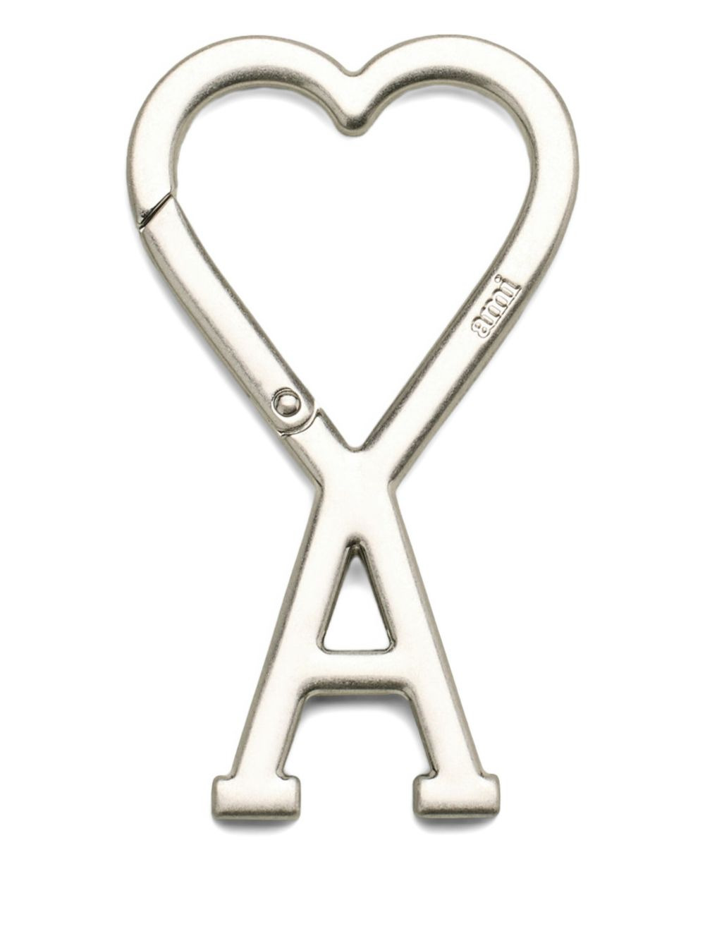 logo-shaped logo keyring - 1