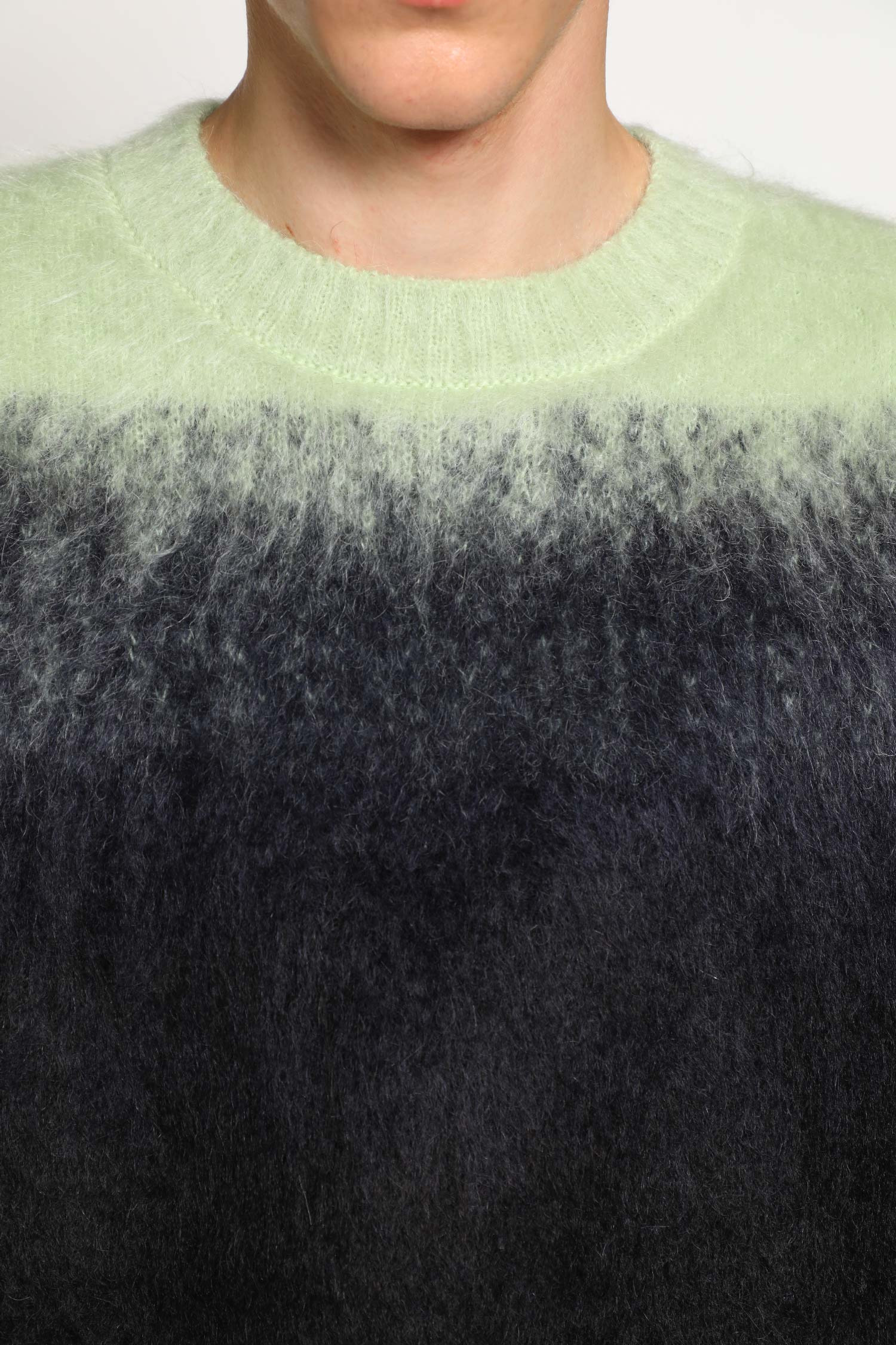 Crewneck Firm Knit Sweater - 4